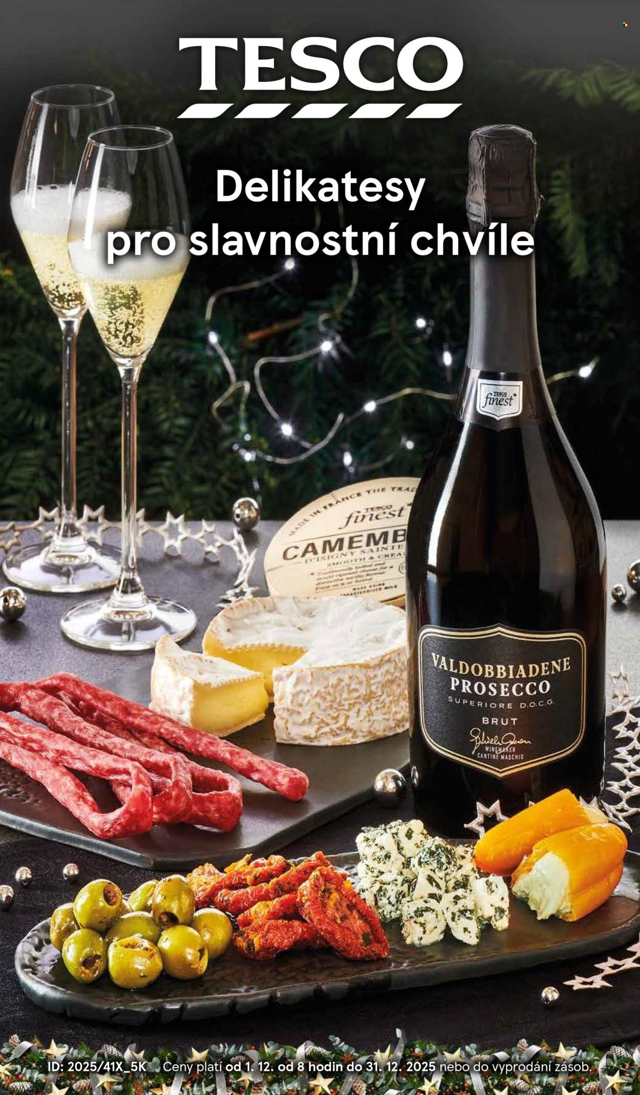 TESCO HYPERMARKET leták - Delikatesy pro slavnostní chvíle (2025-12-01 - 2025-12-31)