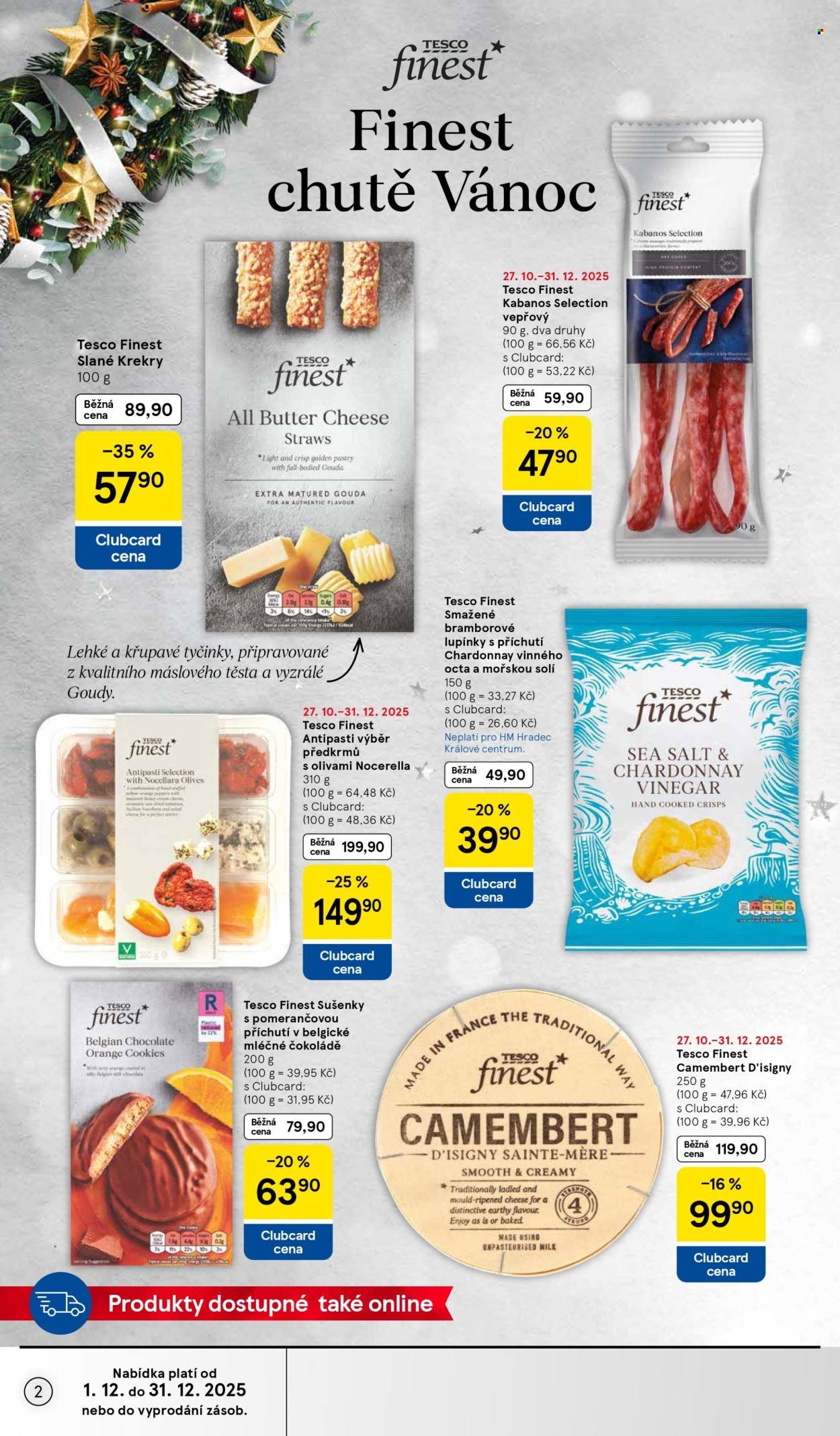 TESCO HYPERMARKET leták - Delikatesy pro slavnostní chvíle (2025-12-01 - 2025-12-31)