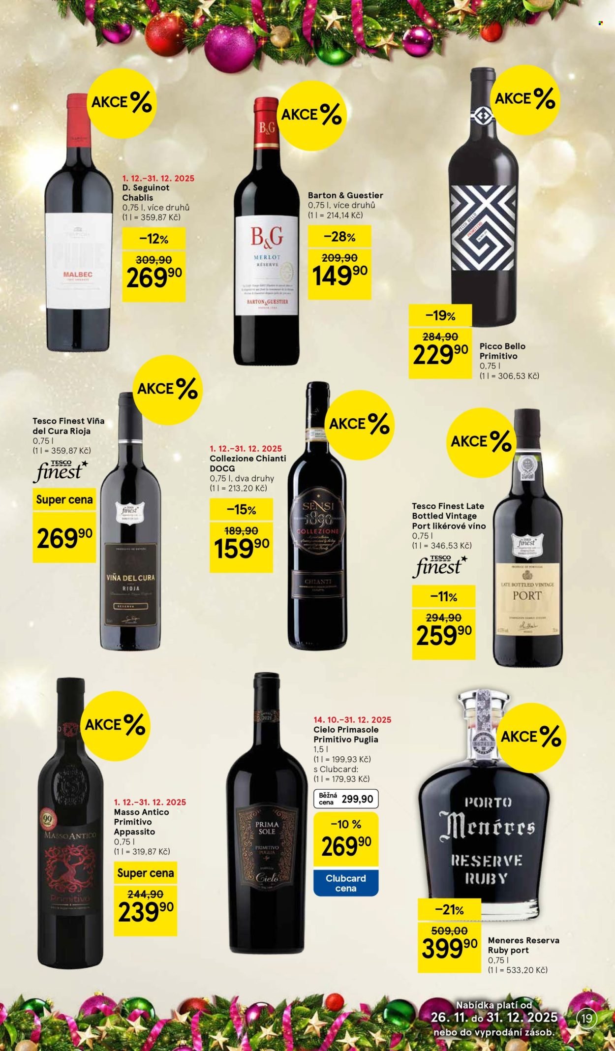 TESCO HYPERMARKET leták - Delikatesy pro slavnostní chvíle (2025-12-01 - 2025-12-31)