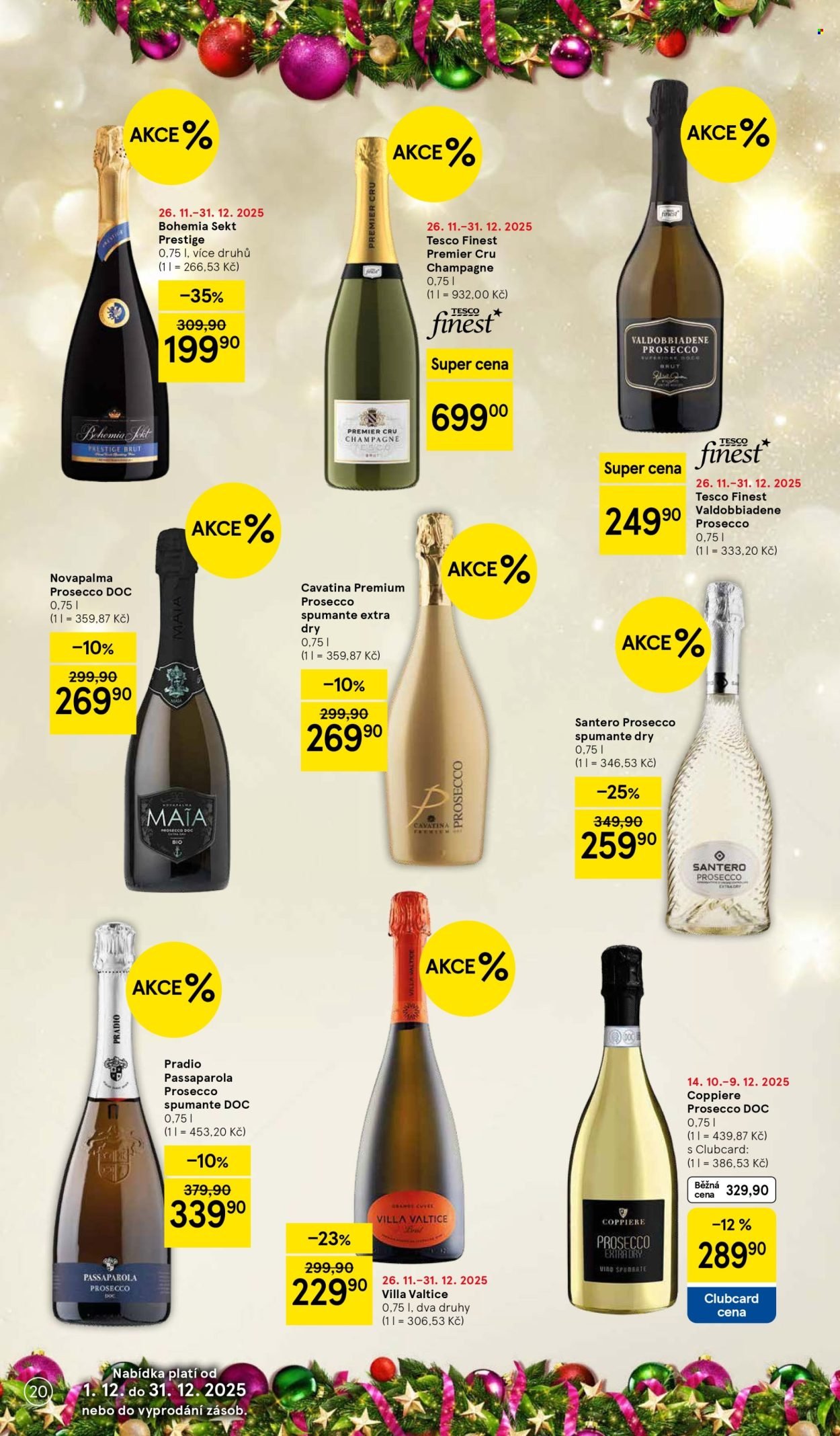 TESCO HYPERMARKET leták - Delikatesy pro slavnostní chvíle (2025-12-01 - 2025-12-31)