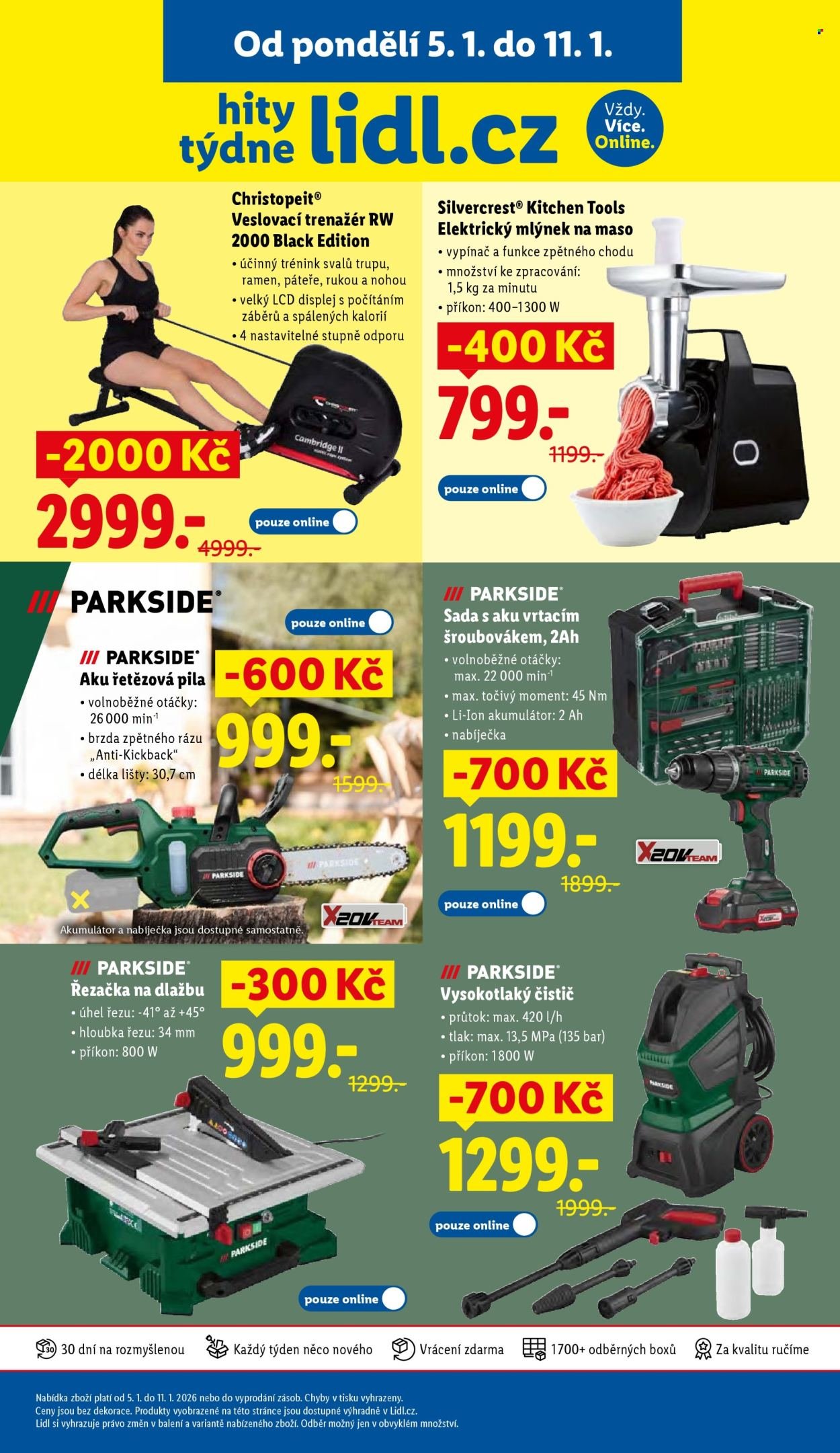 LIDL leták - Spotřební zboží (2026-01-05 - 2026-01-11)