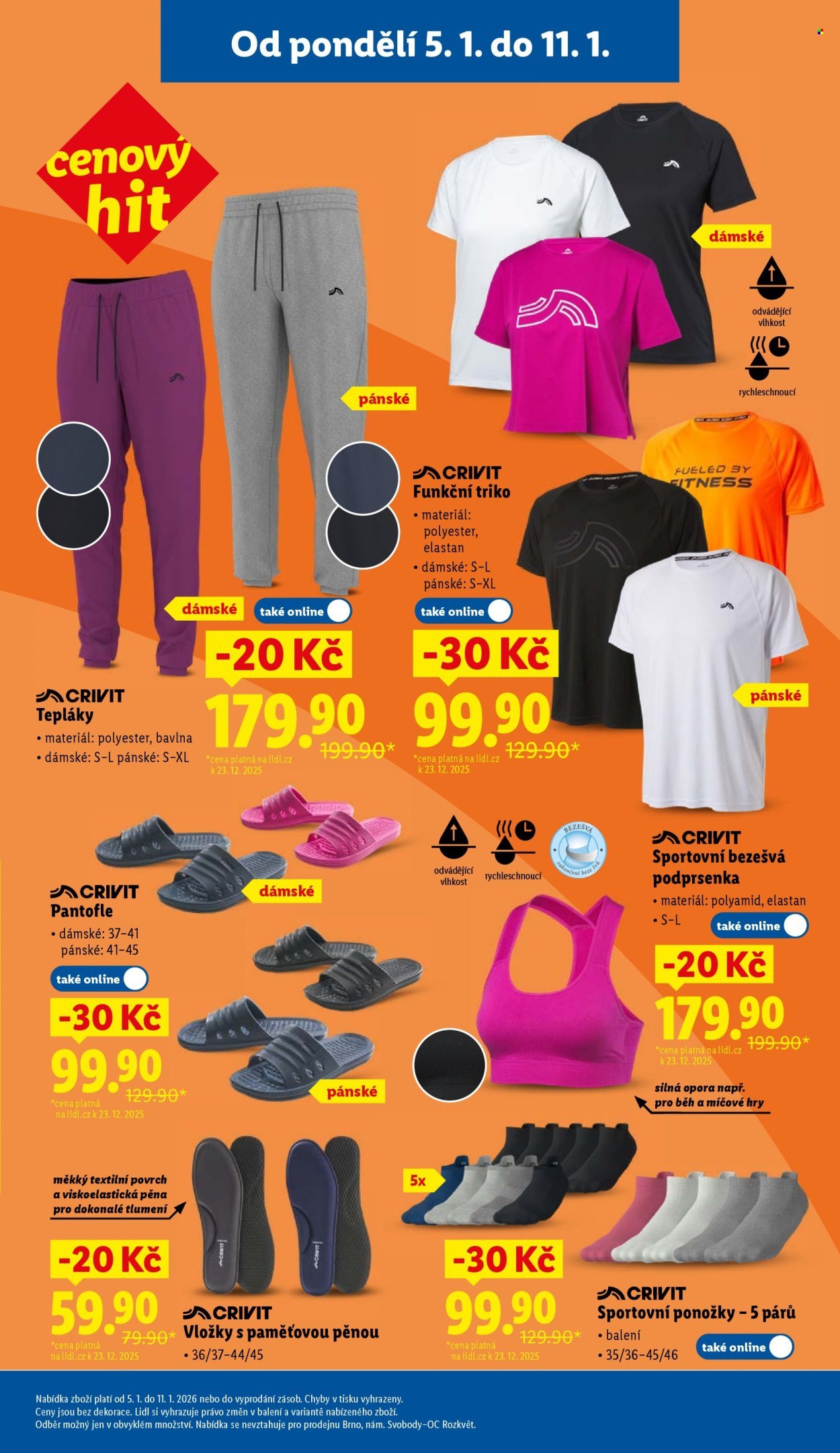 LIDL leták - Spotřební zboží (2026-01-05 - 2026-01-11)