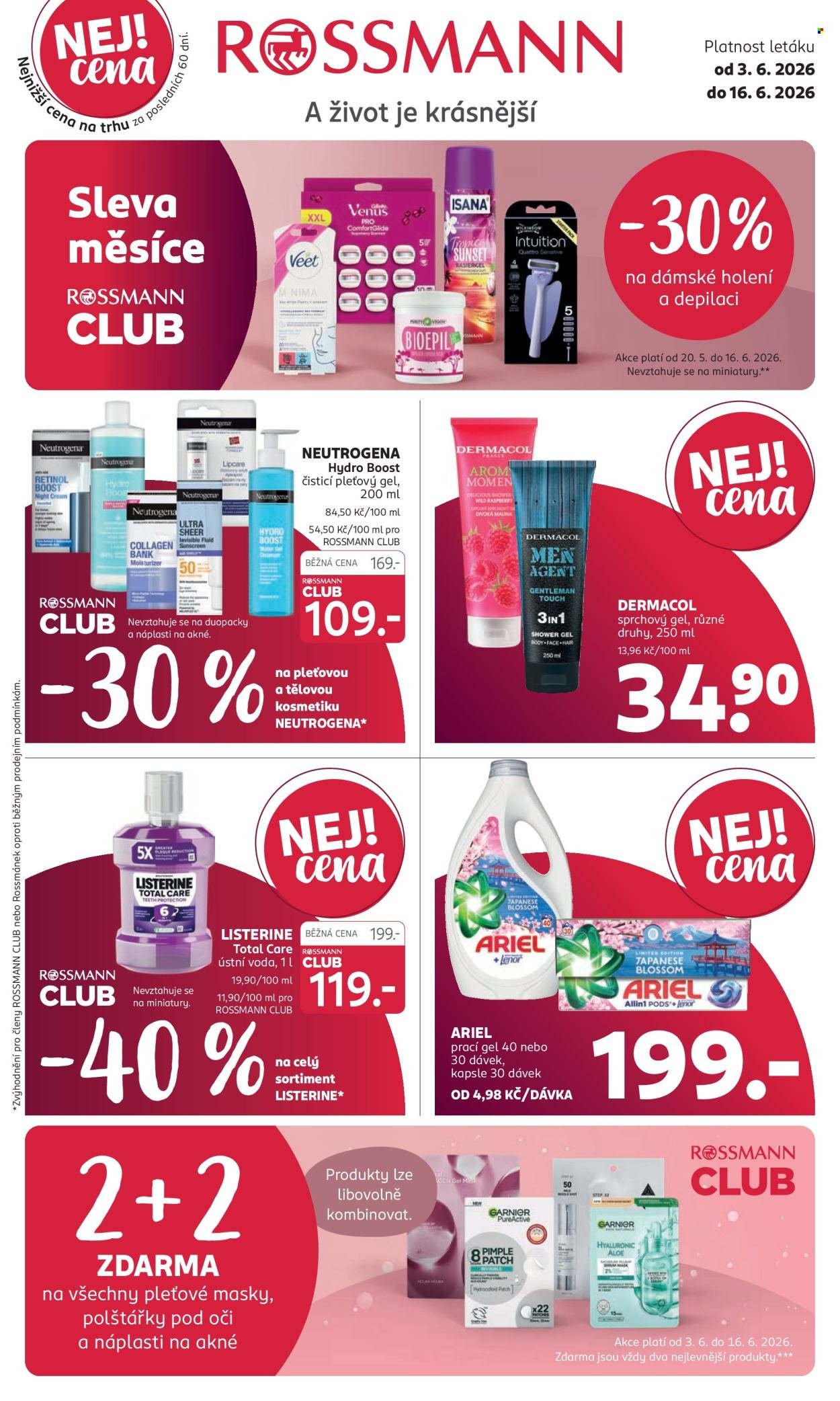 ROSSMANN leták - Od středy 3.6.2026