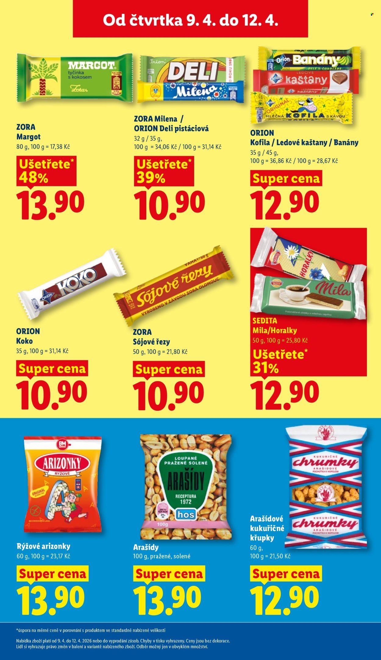 LIDL leták - Od čtvrtka 9.4.2026 (2026-04-09 - 2026-04-12)
