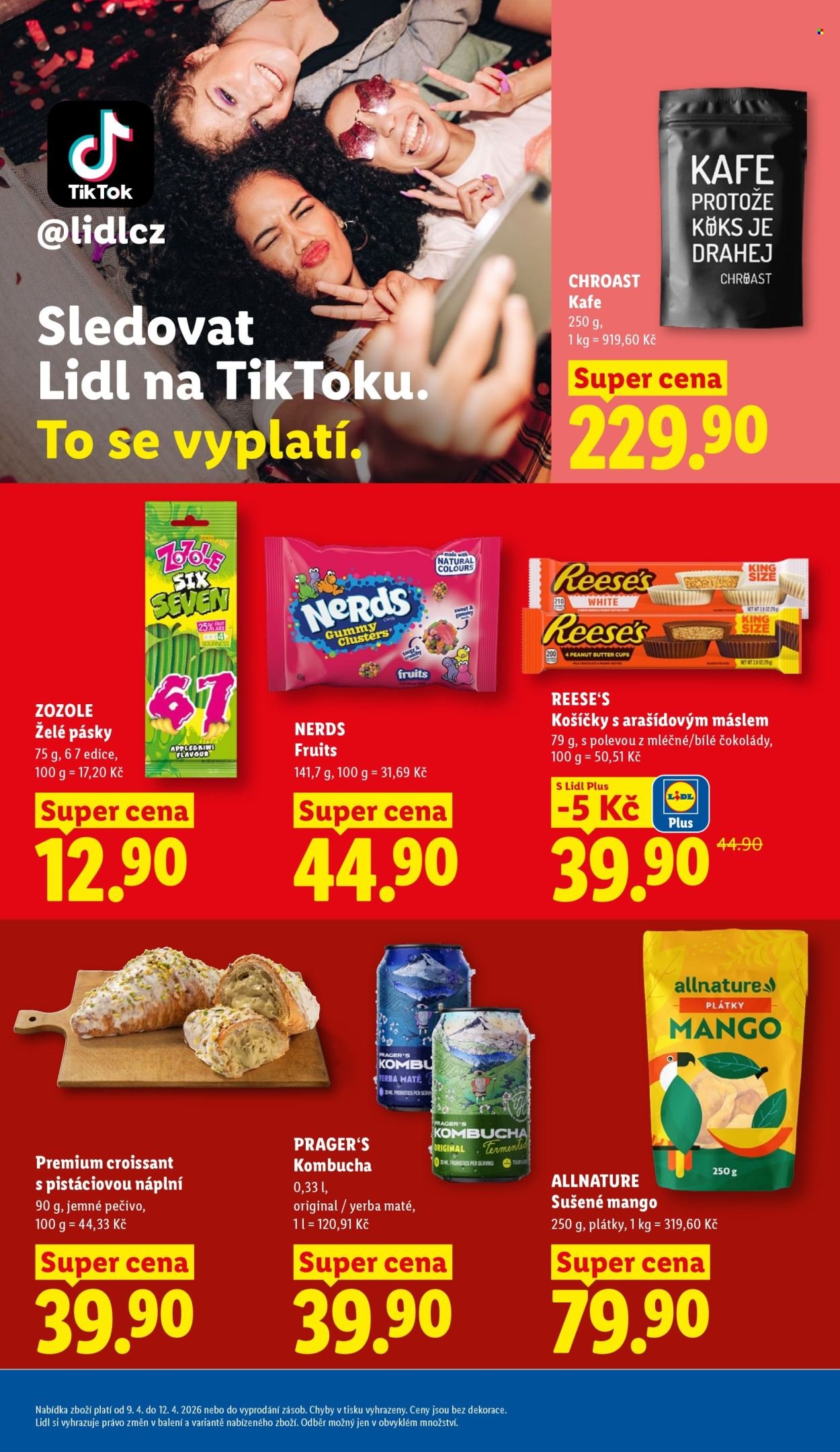LIDL leták - Od čtvrtka 9.4.2026 (2026-04-09 - 2026-04-12)