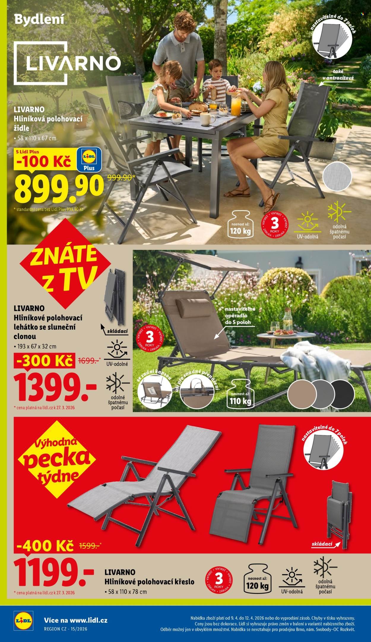 LIDL leták - Od čtvrtka 9.4.2026 (2026-04-09 - 2026-04-12)