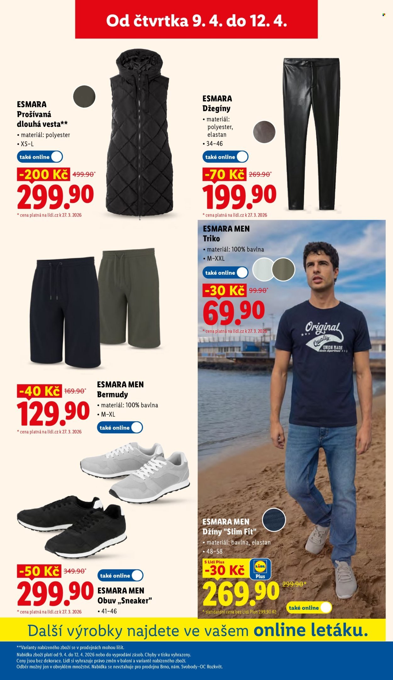 LIDL leták - Od čtvrtka 9.4.2026 (2026-04-09 - 2026-04-12)