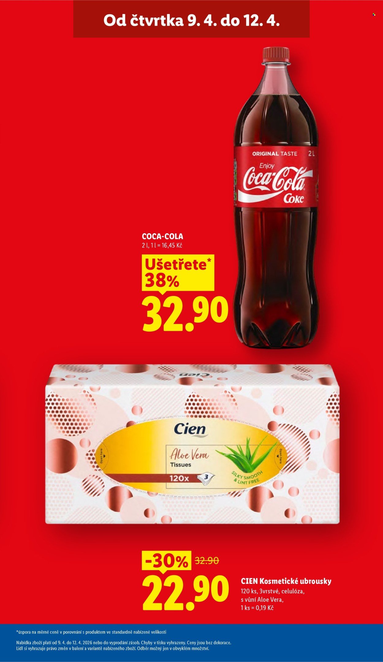 LIDL leták - Od čtvrtka 9.4.2026 (2026-04-09 - 2026-04-12)
