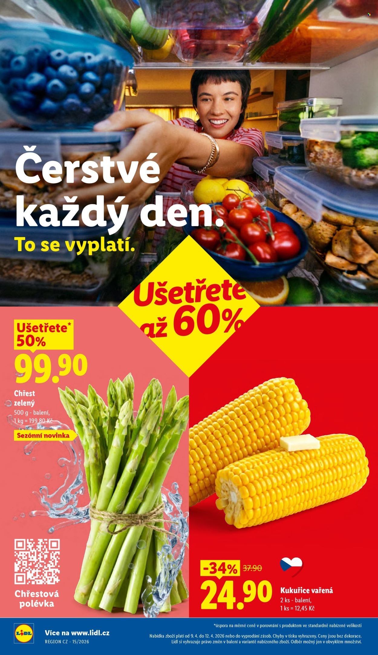 LIDL leták - Od čtvrtka 9.4.2026 (2026-04-09 - 2026-04-12)