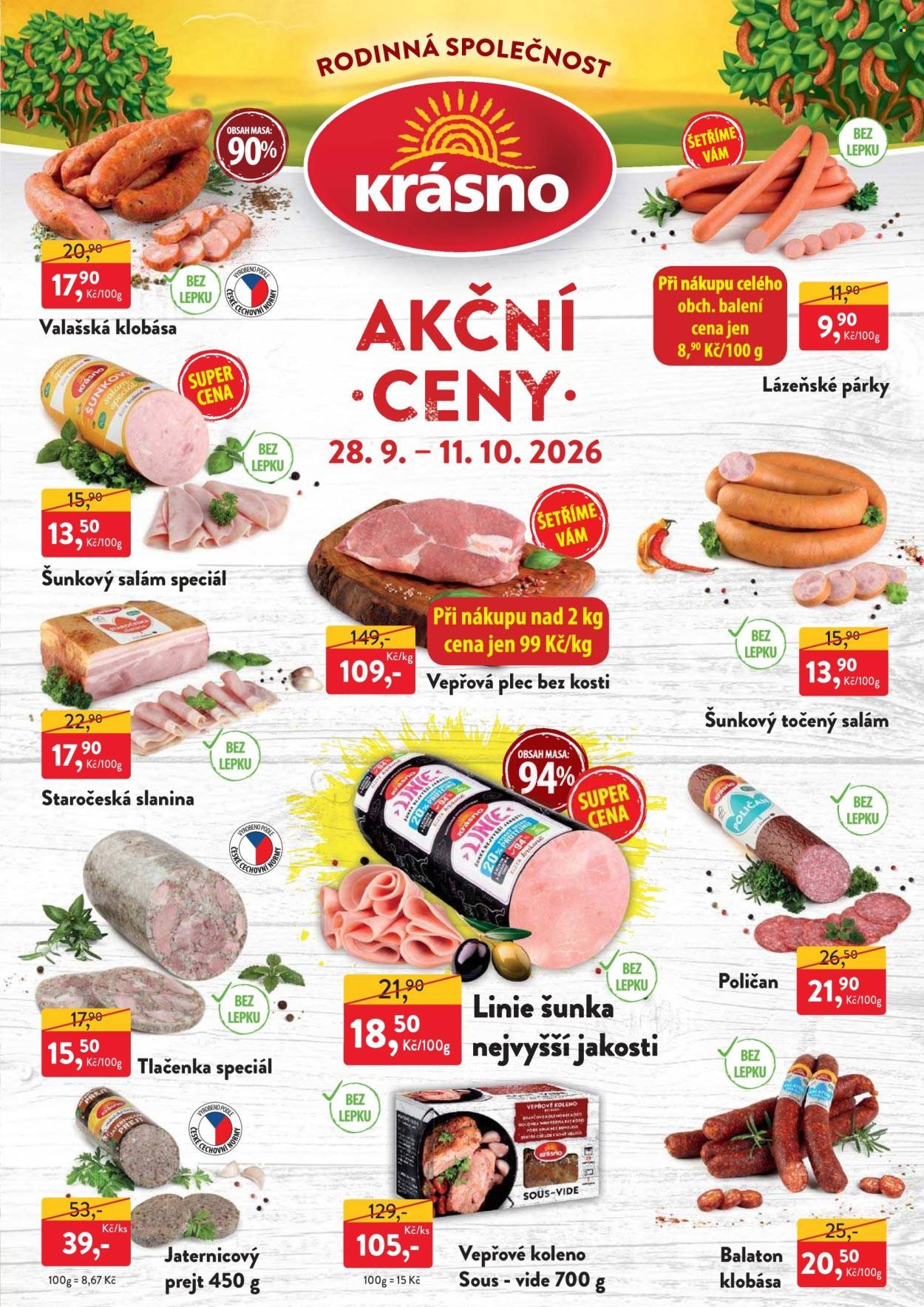 MP KRÁSNO leták - Od pondělí 28.9.2026