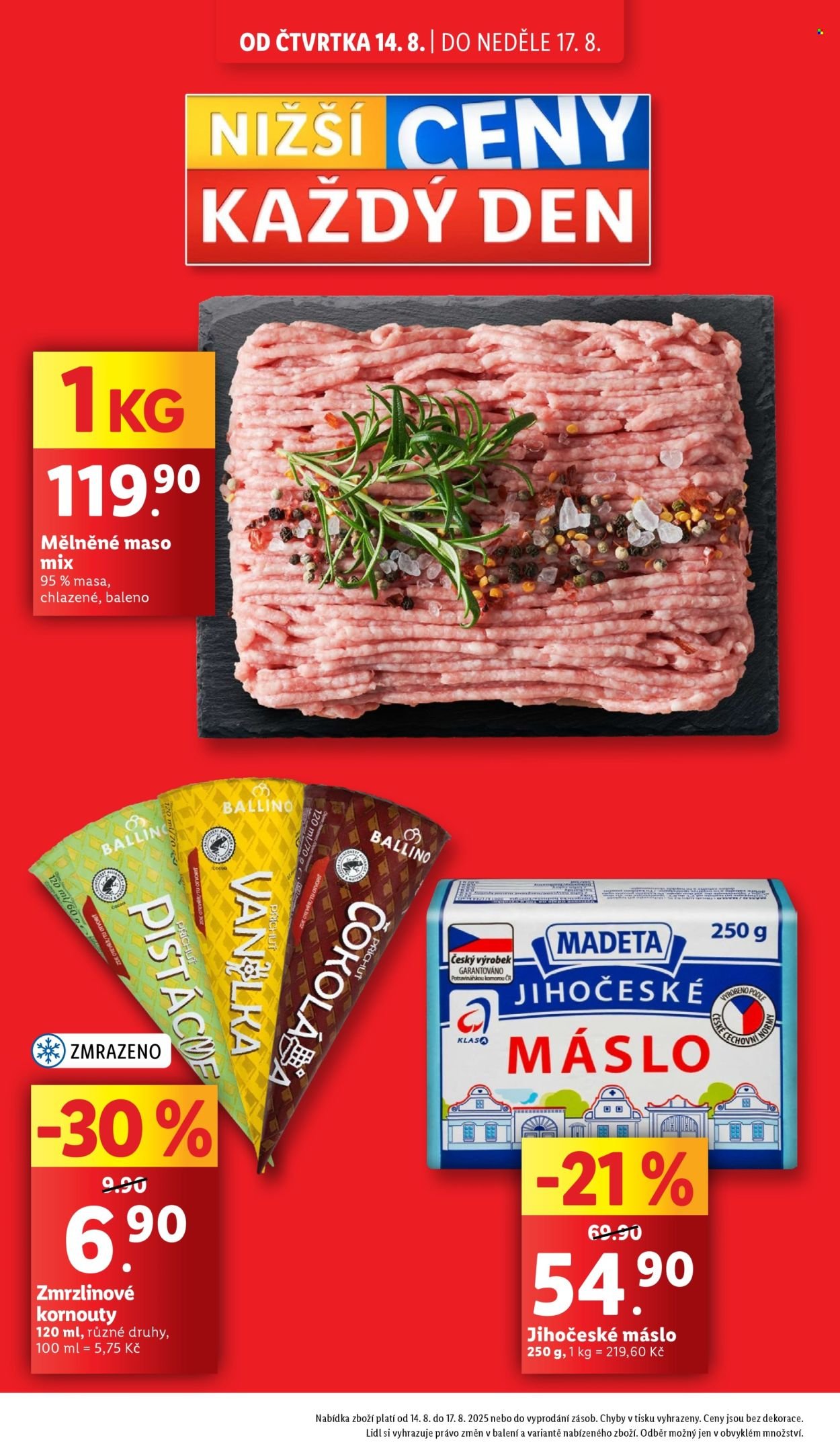 LIDL leták - Od čtvrtka 14.8.2025 (2025-08-14 - 2025-08-17)
