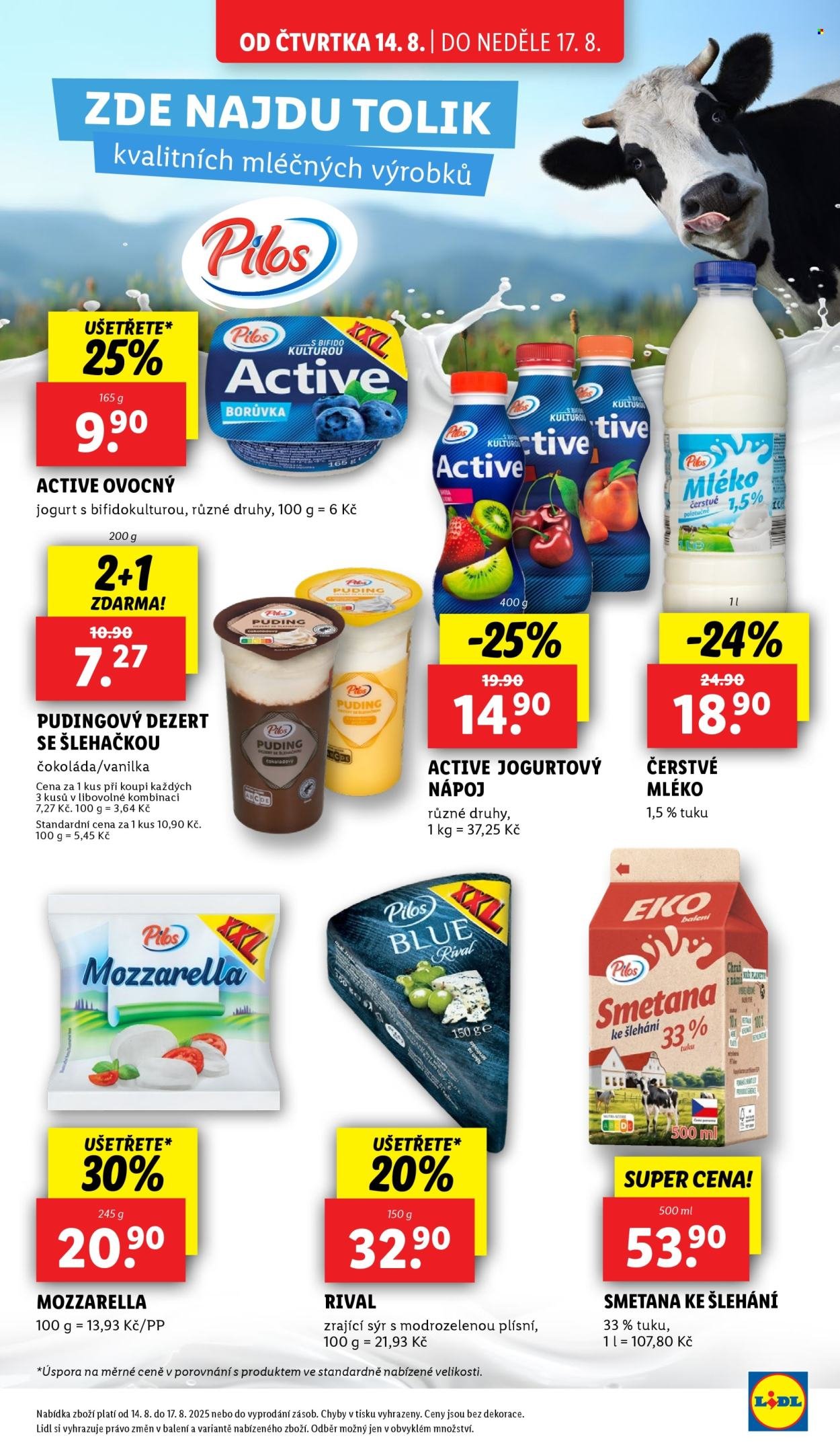 LIDL leták - Od čtvrtka 14.8.2025 (2025-08-14 - 2025-08-17)