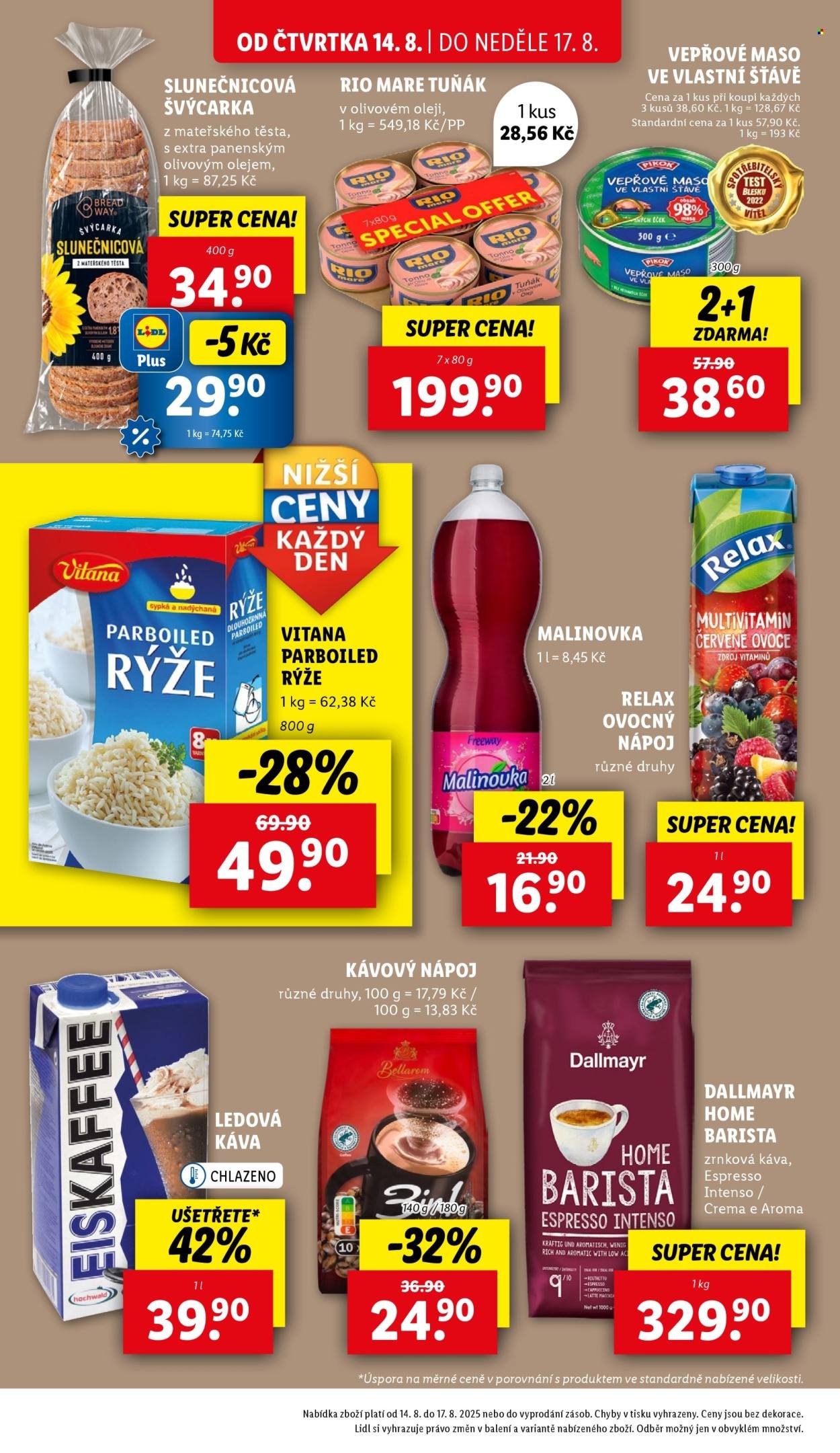 LIDL leták - Od čtvrtka 14.8.2025 (2025-08-14 - 2025-08-17)