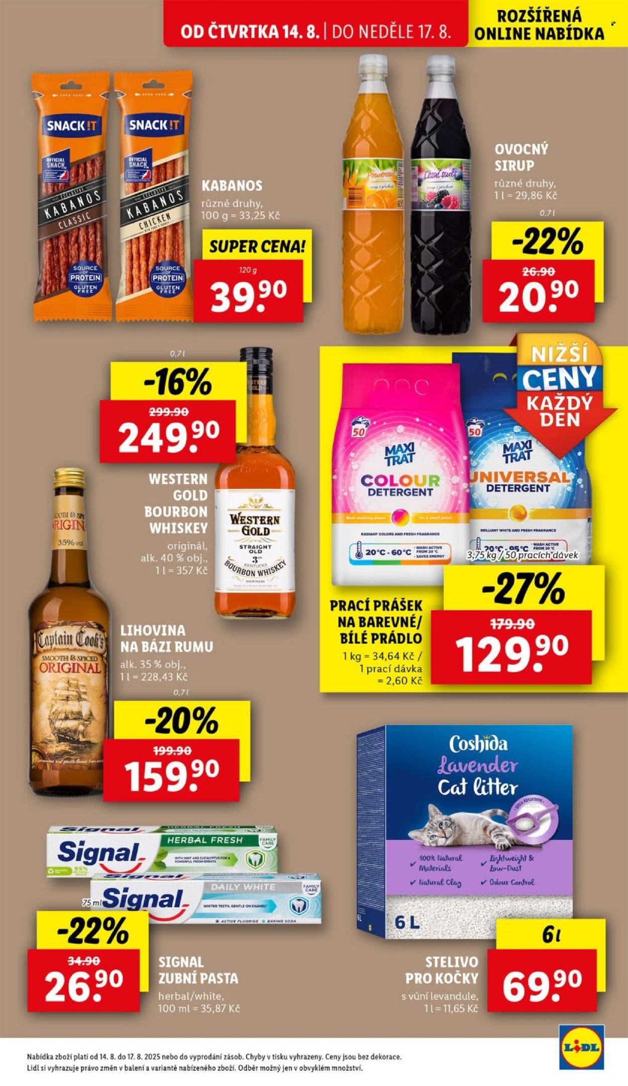 LIDL leták - Od čtvrtka 14.8.2025 (2025-08-14 - 2025-08-17)