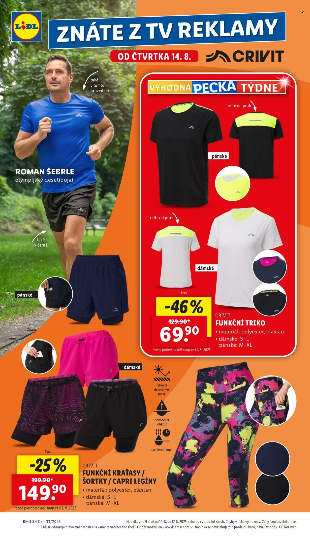 LIDL leták - Od čtvrtka 14.8.2025 (2025-08-14 - 2025-08-17)