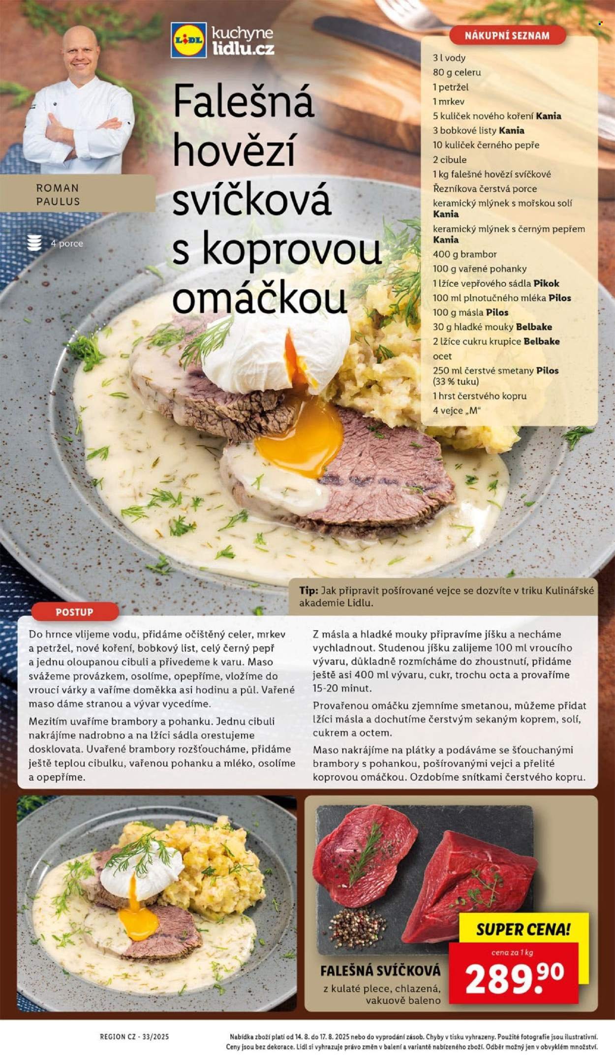 LIDL leták - Od čtvrtka 14.8.2025 (2025-08-14 - 2025-08-17)