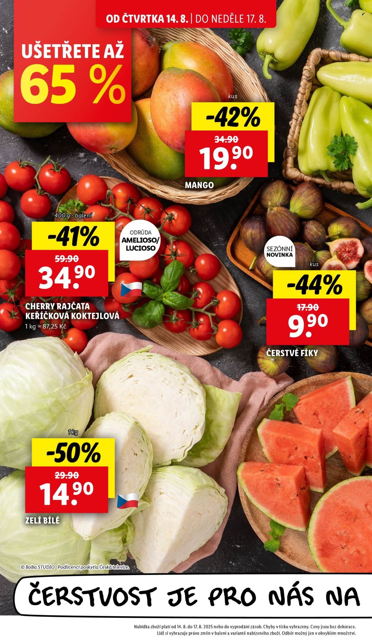 LIDL leták - Od čtvrtka 14.8.2025 (2025-08-14 - 2025-08-17)