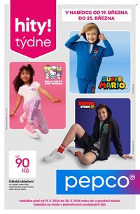 PEPCO leták - Licencované oblečení (2026-03-19 - 2026-03-25)