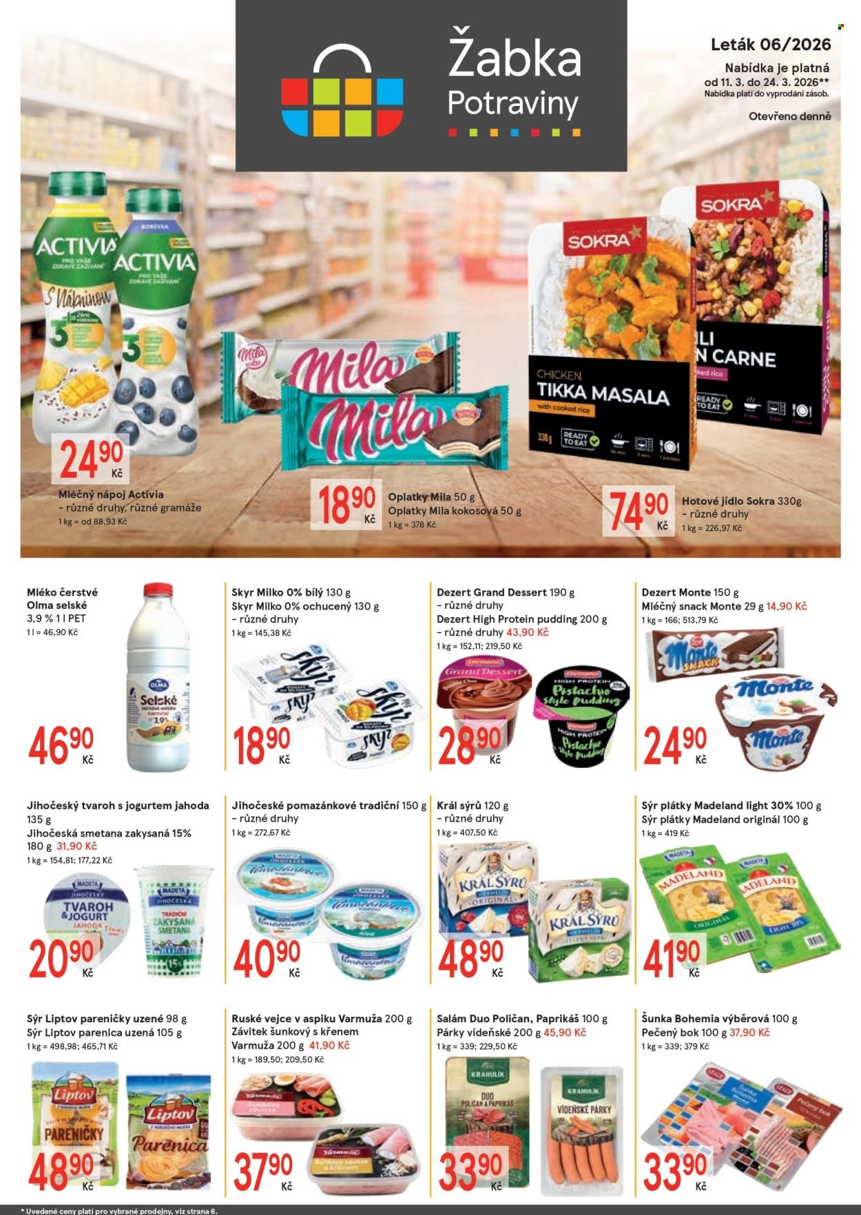 ŽABKA leták - Od středy 11.3.2026 (2026-03-11 - 2026-03-24)
