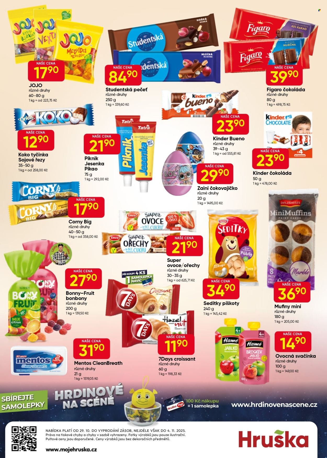 HRUŠKA leták - Aktuální leták (2025-10-29 - 2025-11-04)