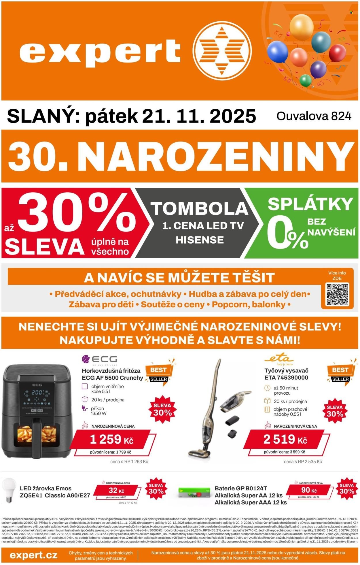 EXPERT leták - Od pátku 21.11.2025 (2025-11-21 - 2025-11-21)