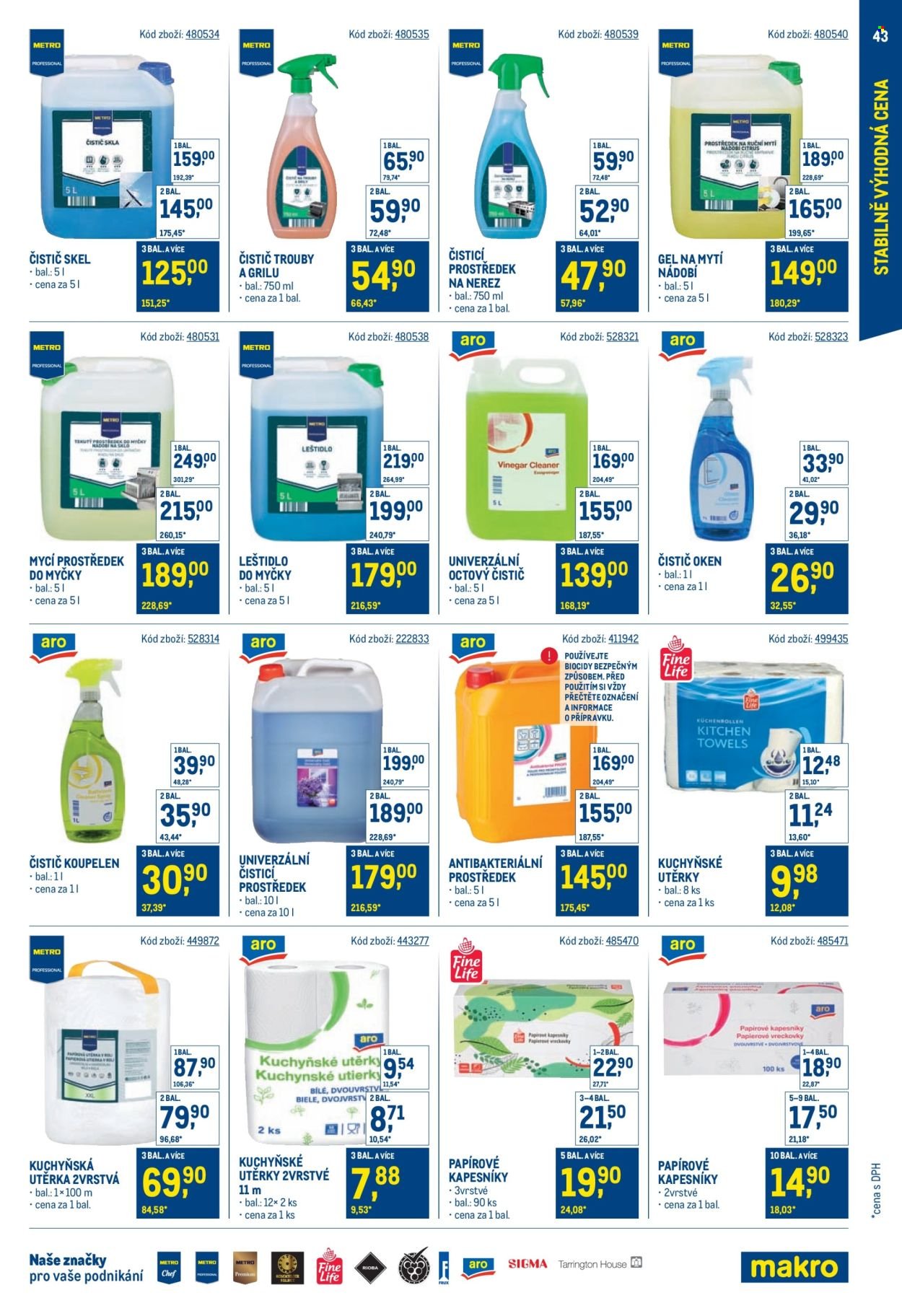 MAKRO leták - Stabilně výhodná cena