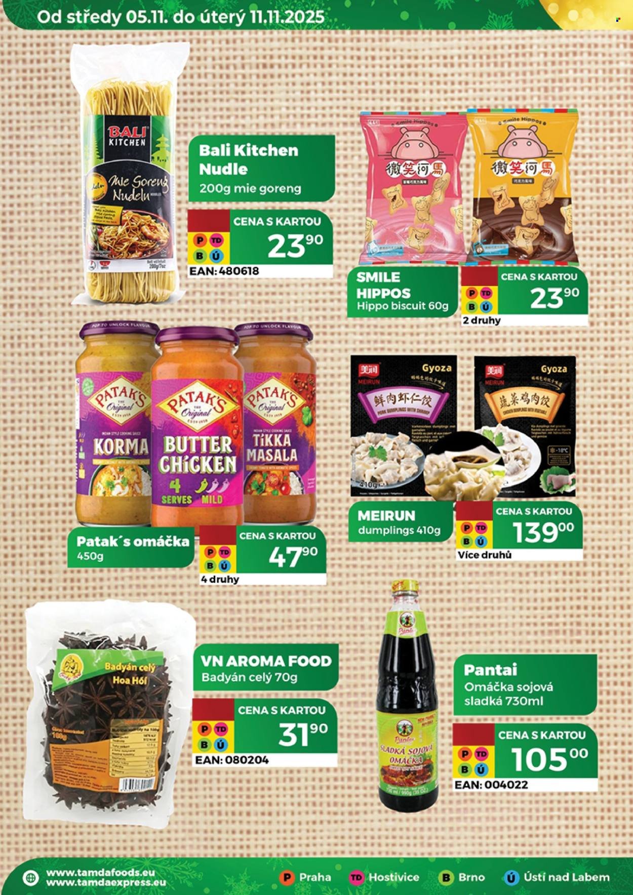 TAMDA FOODS leták - Od středy 5.11.2025 (2025-11-05 - 2025-11-11)