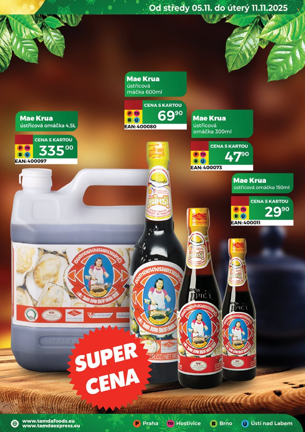 TAMDA FOODS leták - Od středy 5.11.2025 (2025-11-05 - 2025-11-11)