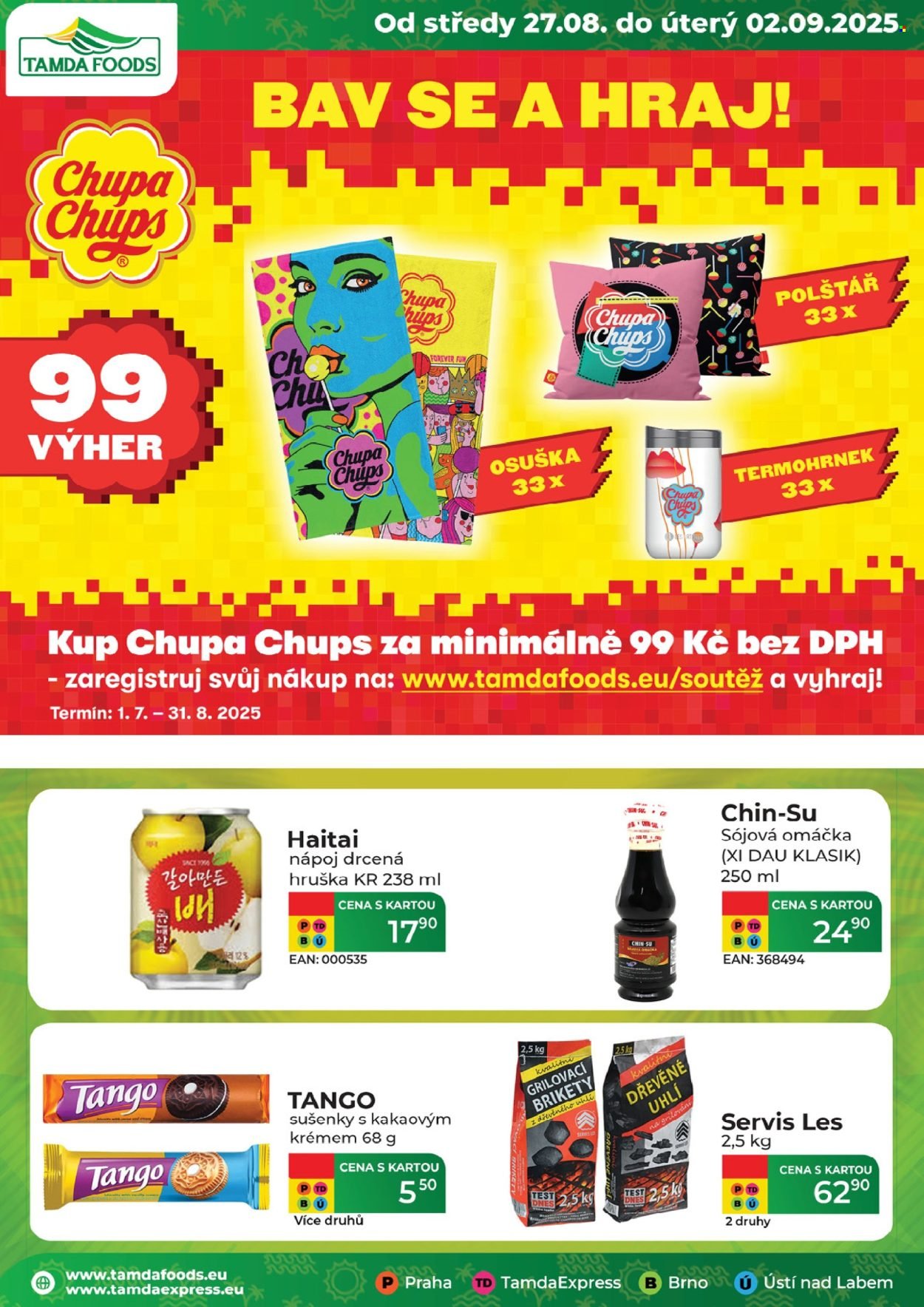 TAMDA FOODS leták - Od středy 27.8.2025 (2025-08-27 - 2025-09-02)