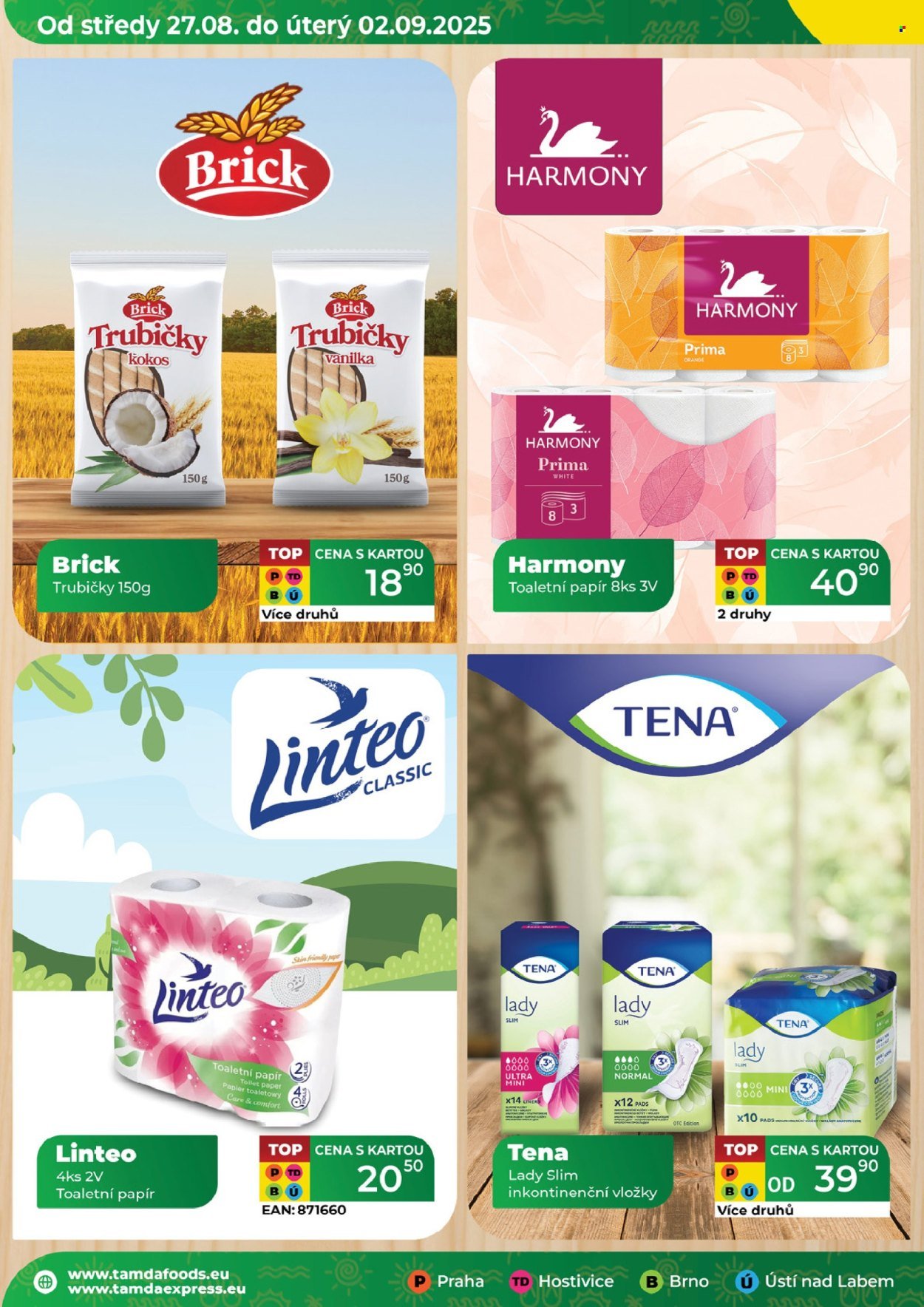 TAMDA FOODS leták - Od středy 27.8.2025 (2025-08-27 - 2025-09-02)