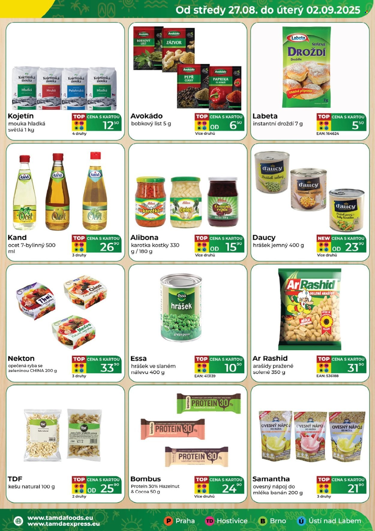 TAMDA FOODS leták - Od středy 27.8.2025 (2025-08-27 - 2025-09-02)