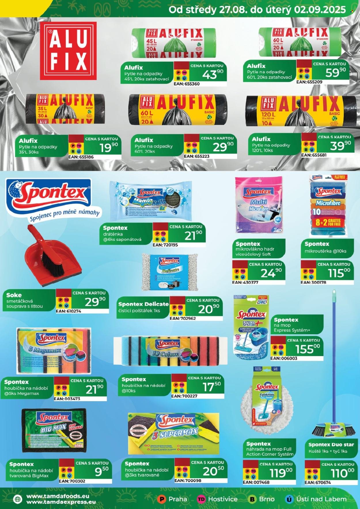TAMDA FOODS leták - Od středy 27.8.2025 (2025-08-27 - 2025-09-02)