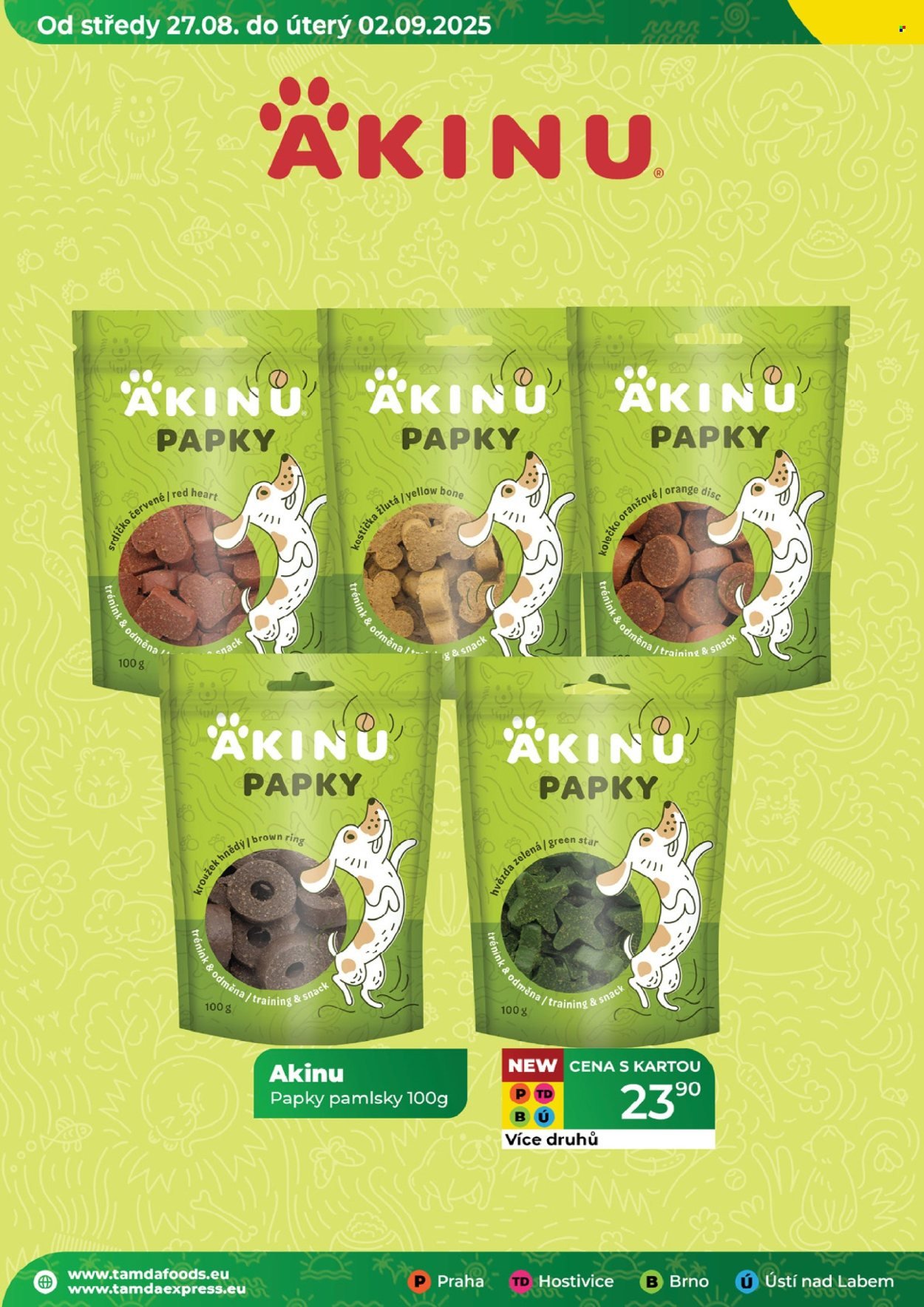 TAMDA FOODS leták - Od středy 27.8.2025 (2025-08-27 - 2025-09-02)