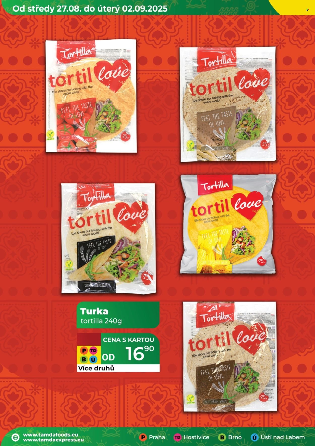 TAMDA FOODS leták - Od středy 27.8.2025 (2025-08-27 - 2025-09-02)