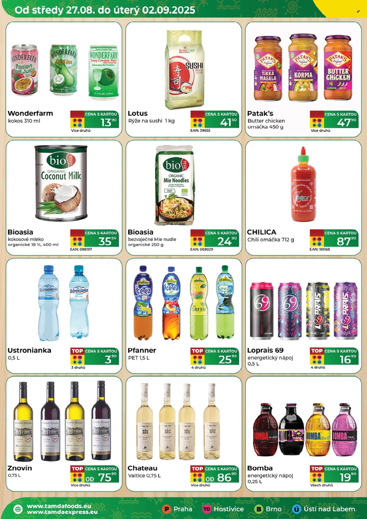 TAMDA FOODS leták - Od středy 27.8.2025 (2025-08-27 - 2025-09-02)