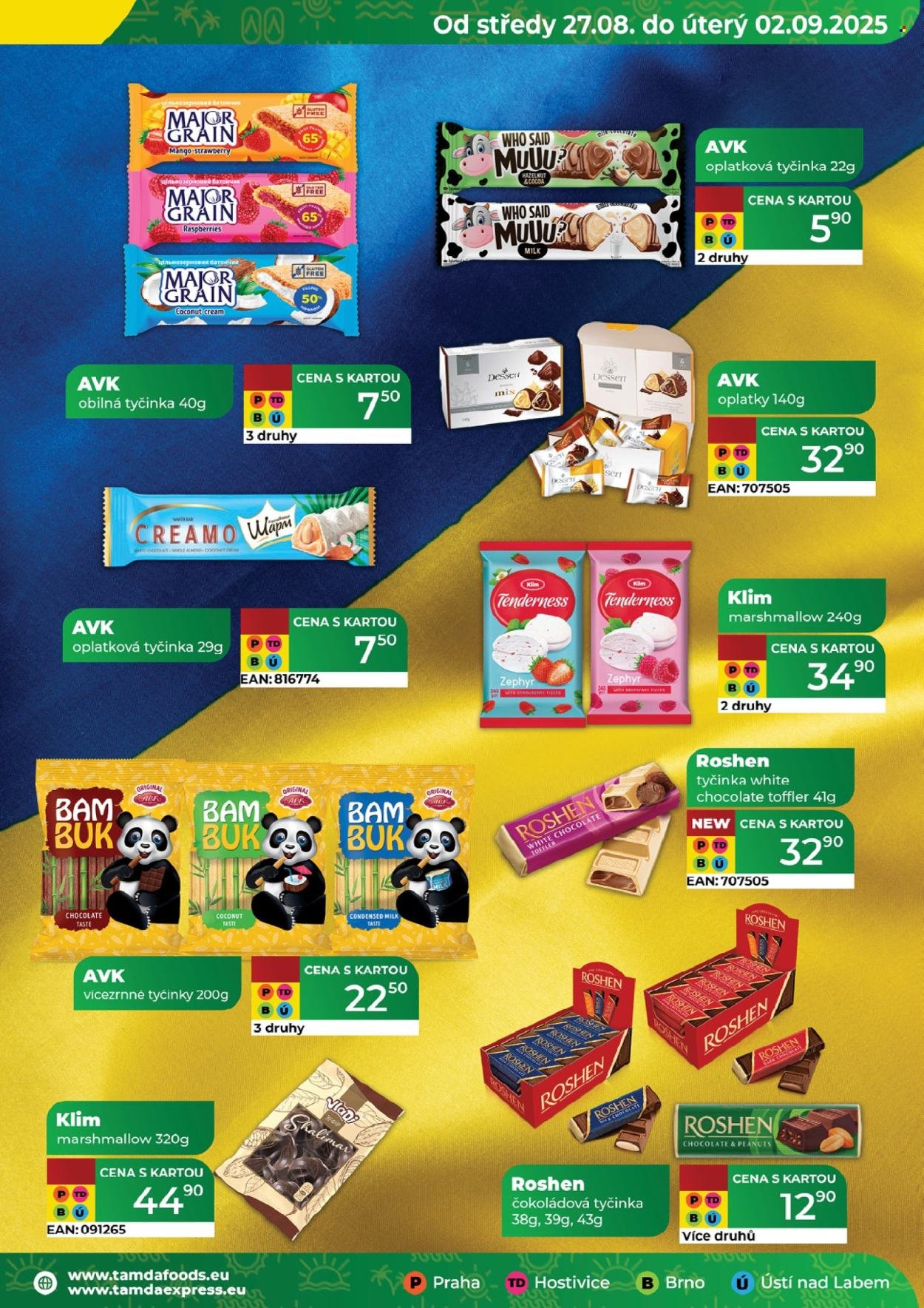 TAMDA FOODS leták - Od středy 27.8.2025 (2025-08-27 - 2025-09-02)