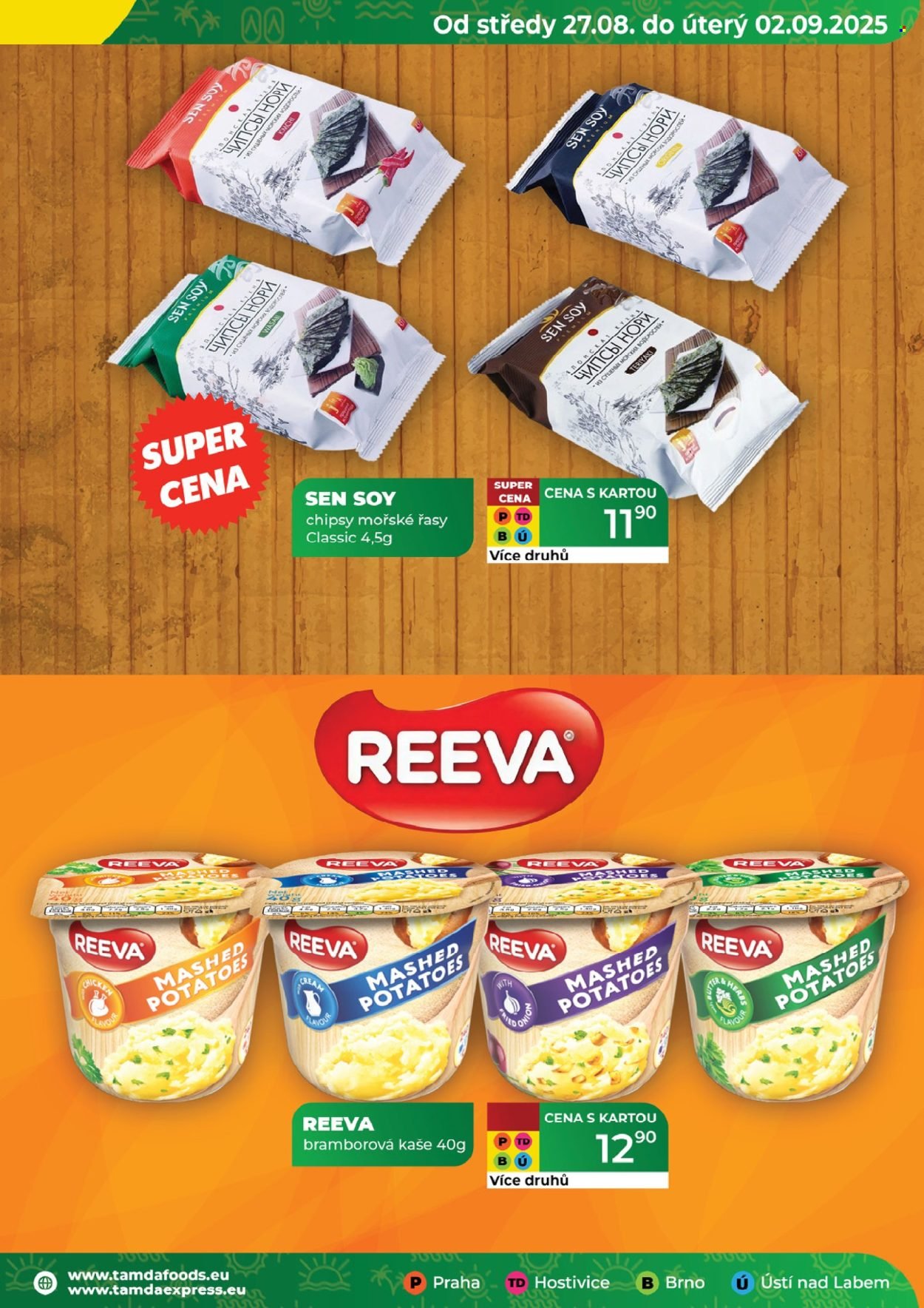 TAMDA FOODS leták - Od středy 27.8.2025 (2025-08-27 - 2025-09-02)