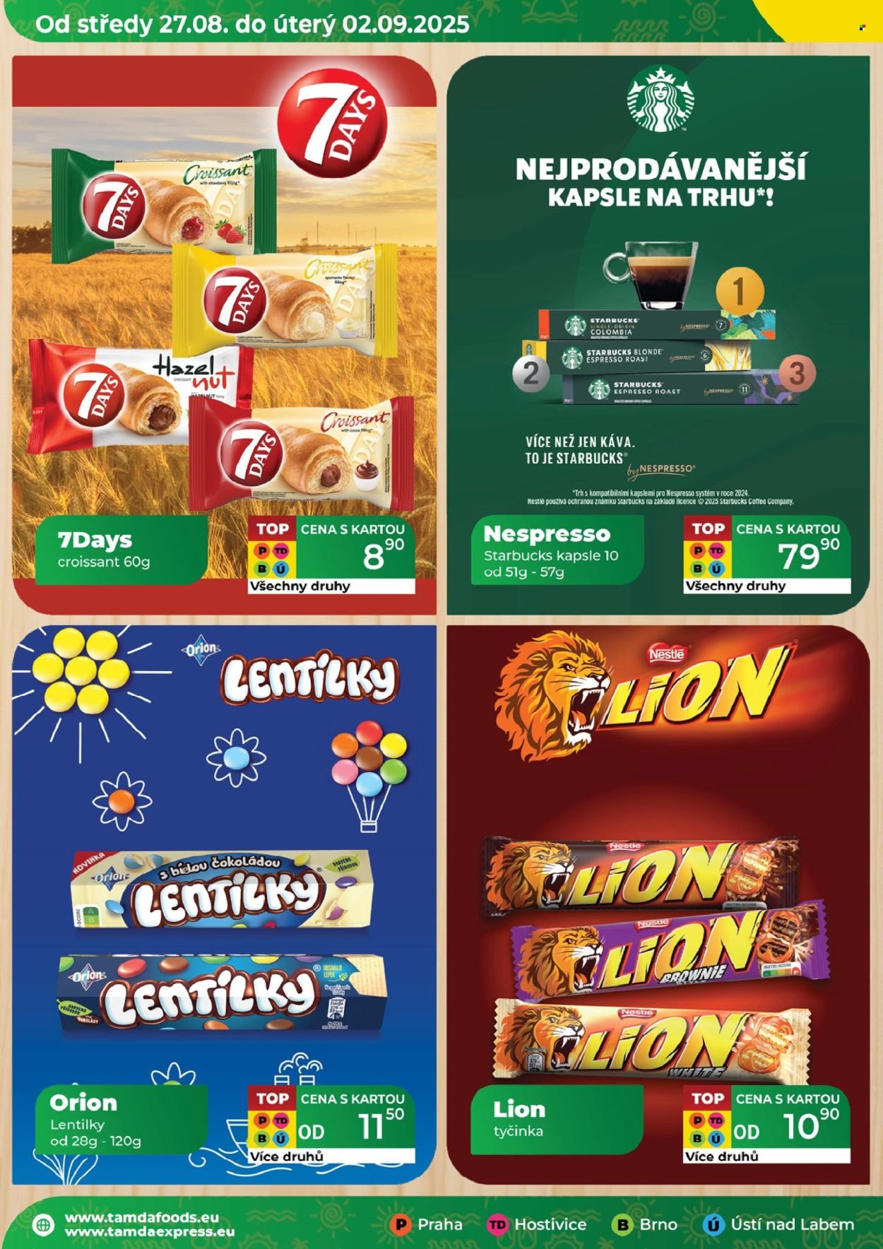 TAMDA FOODS leták - Od středy 27.8.2025 (2025-08-27 - 2025-09-02)