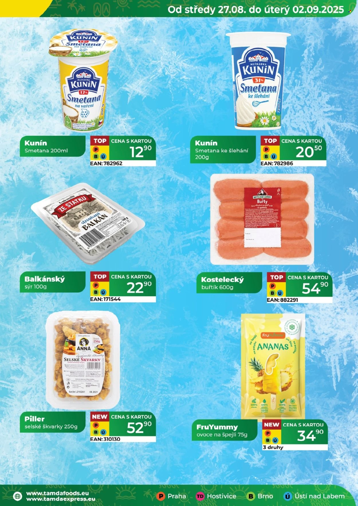 TAMDA FOODS leták - Od středy 27.8.2025 (2025-08-27 - 2025-09-02)