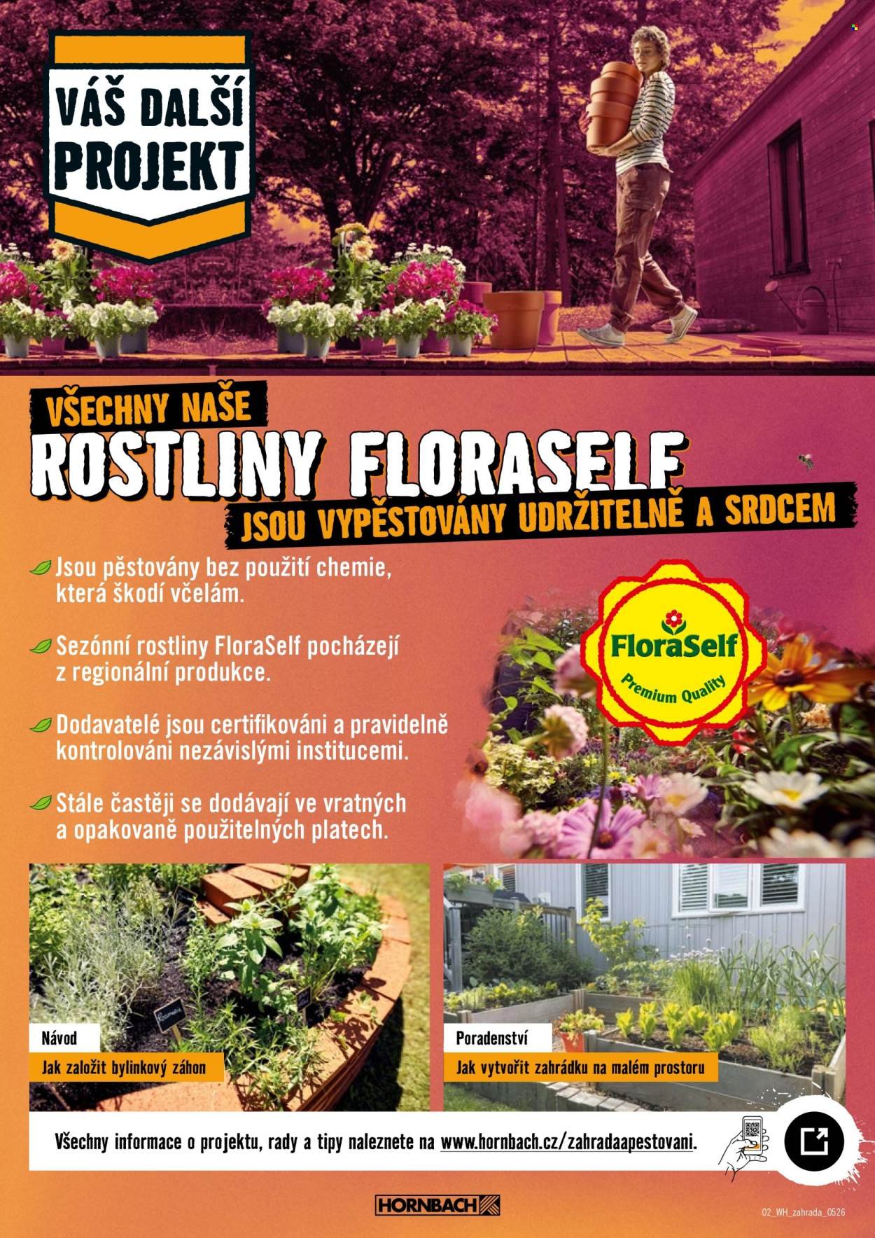 HORNBACH leták - Váš další projekt - Trvalky (2026-05-06 - 2026-05-20)