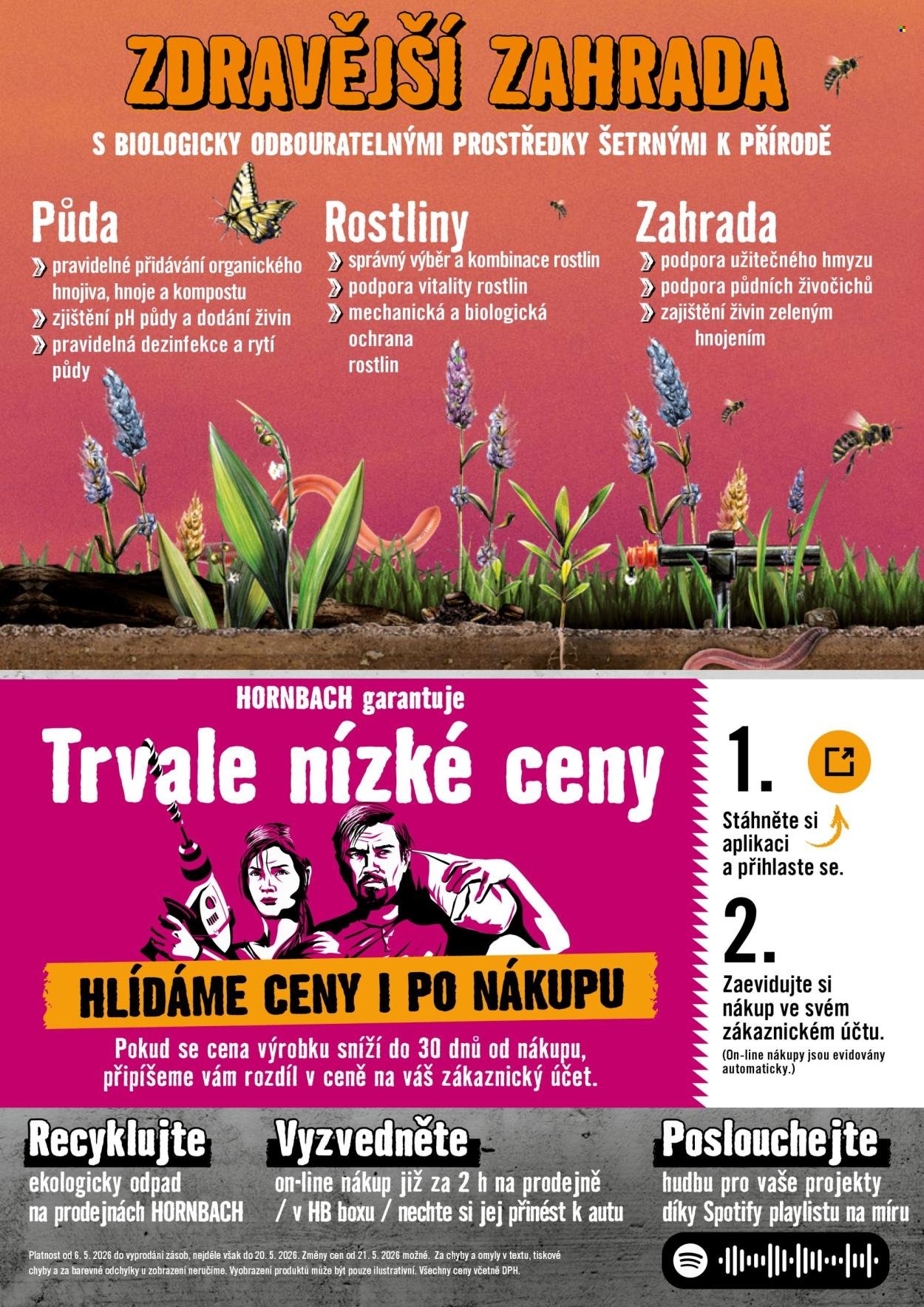 HORNBACH leták - Váš další projekt - Trvalky (2026-05-06 - 2026-05-20)