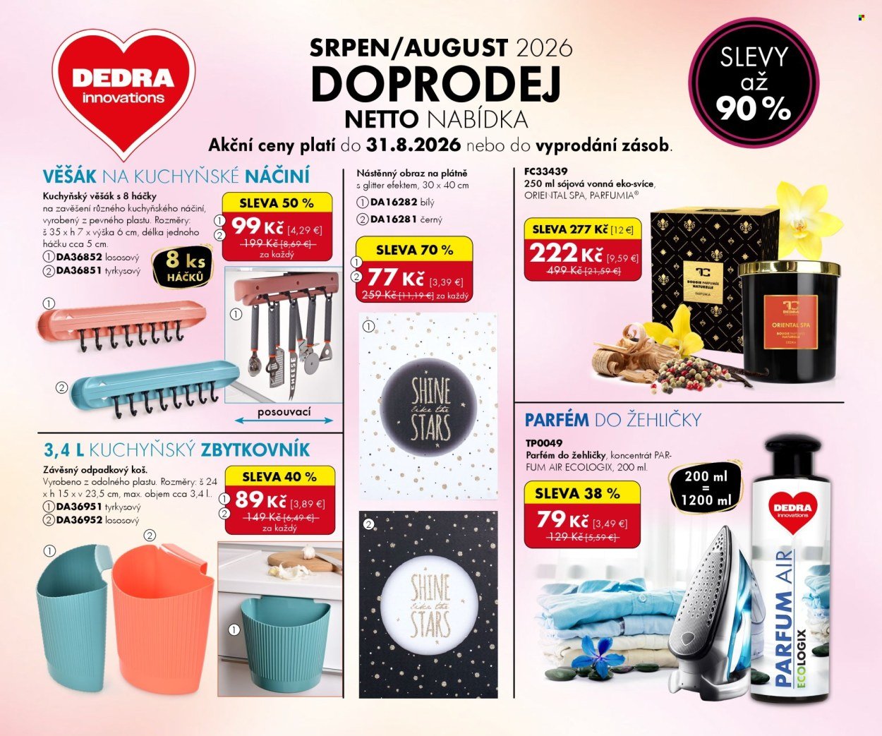 DEDRA leták - Doprodej