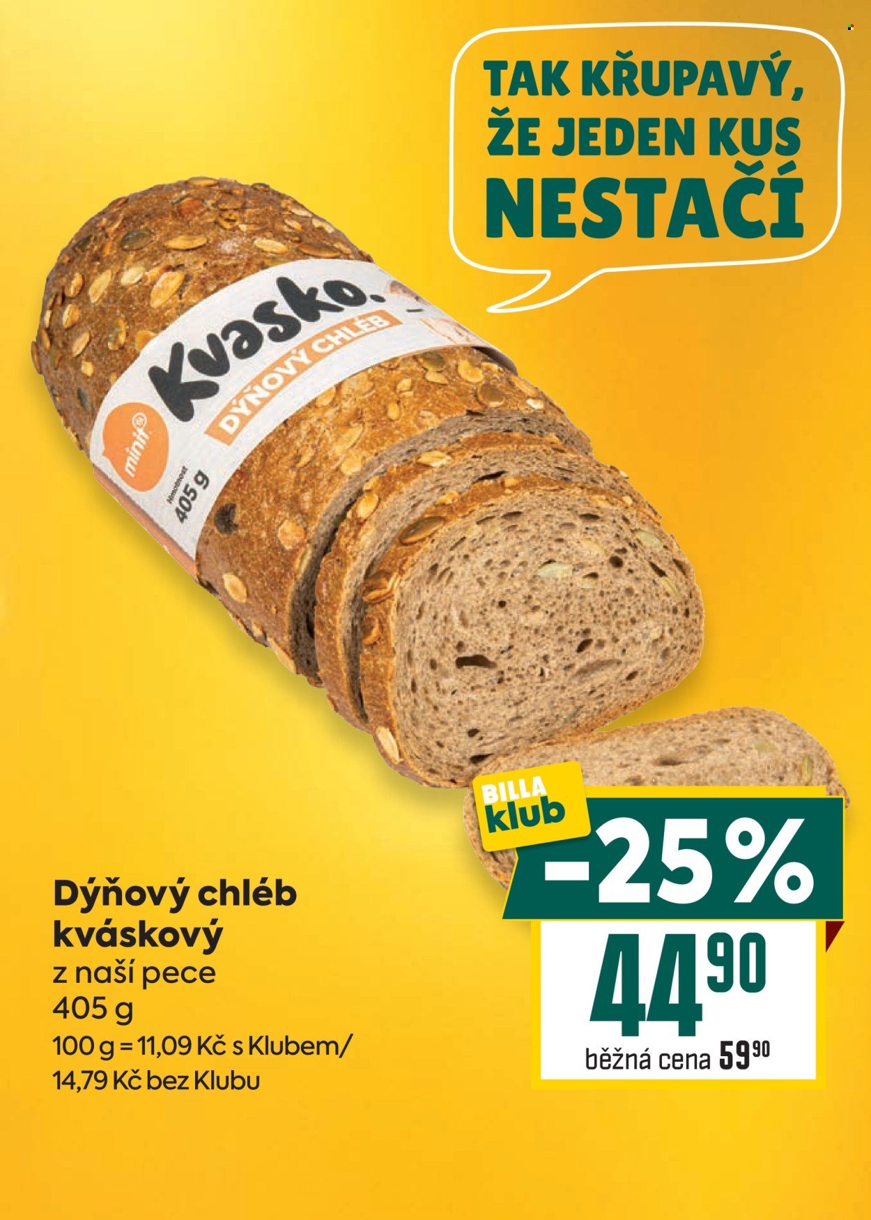 BILLA leták - Velký leták