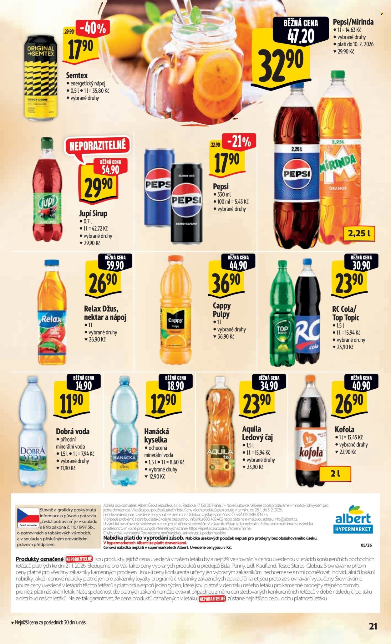 ALBERT leták - Neporazitelné (2026-01-28 - 2026-02-03)
