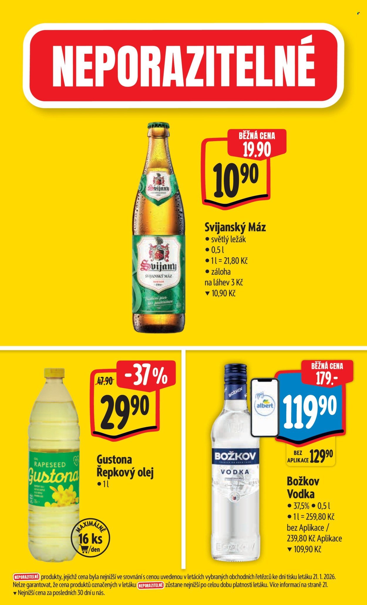 ALBERT leták - Neporazitelné (2026-01-28 - 2026-02-03)
