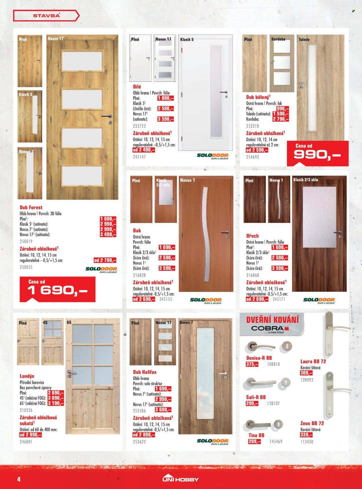 UNI HOBBY leták - Nadčasová elegance (2026-01-29 - 2026-03-01)