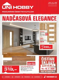 UNI HOBBY leták - Nadčasová elegance (2026-01-29 - 2026-03-01)