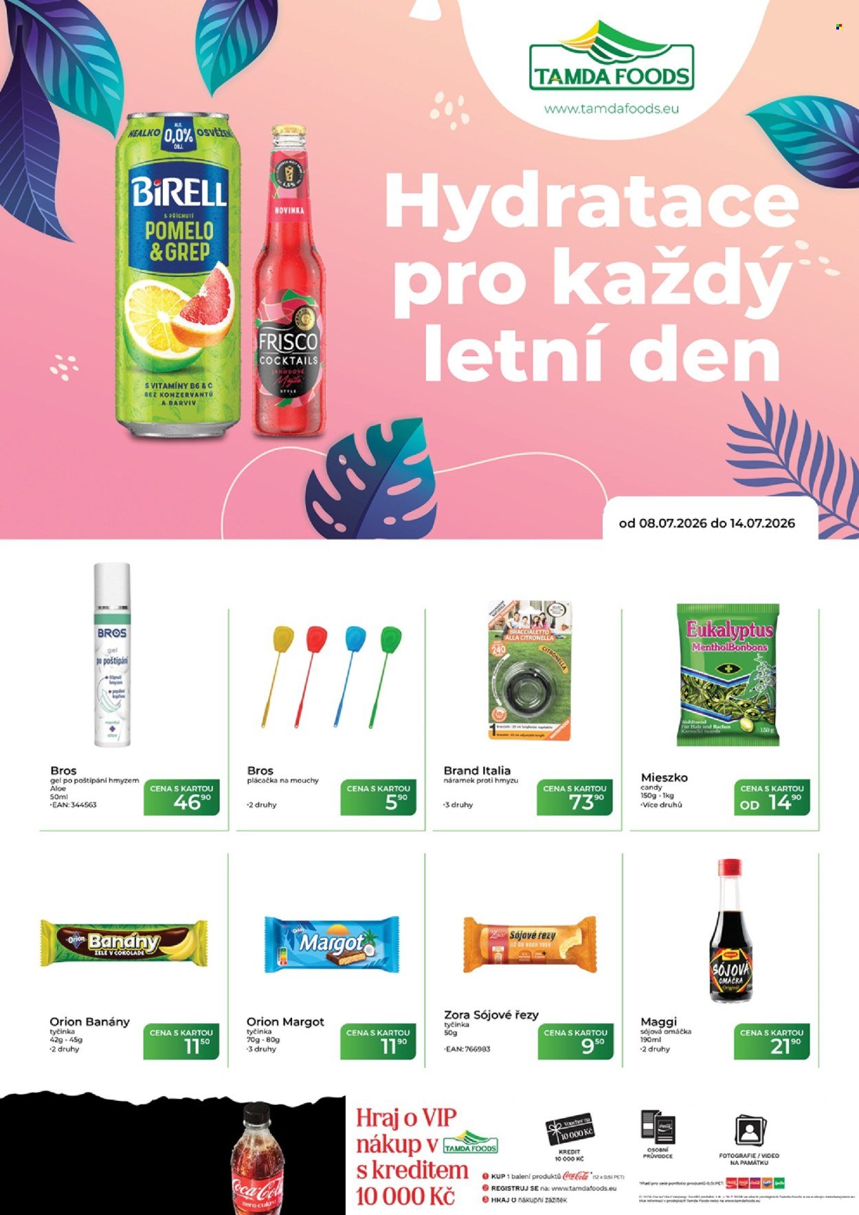 TAMDA FOODS leták - Od středy 8.7.2026