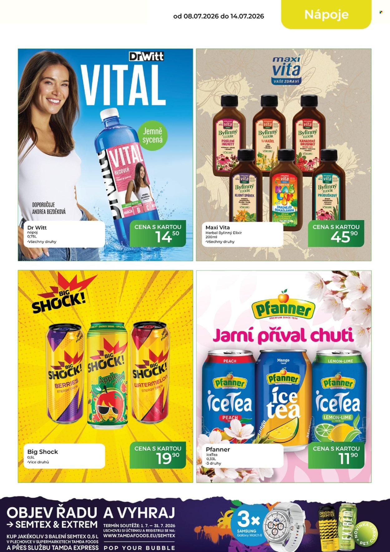 TAMDA FOODS leták - Od středy 8.7.2026