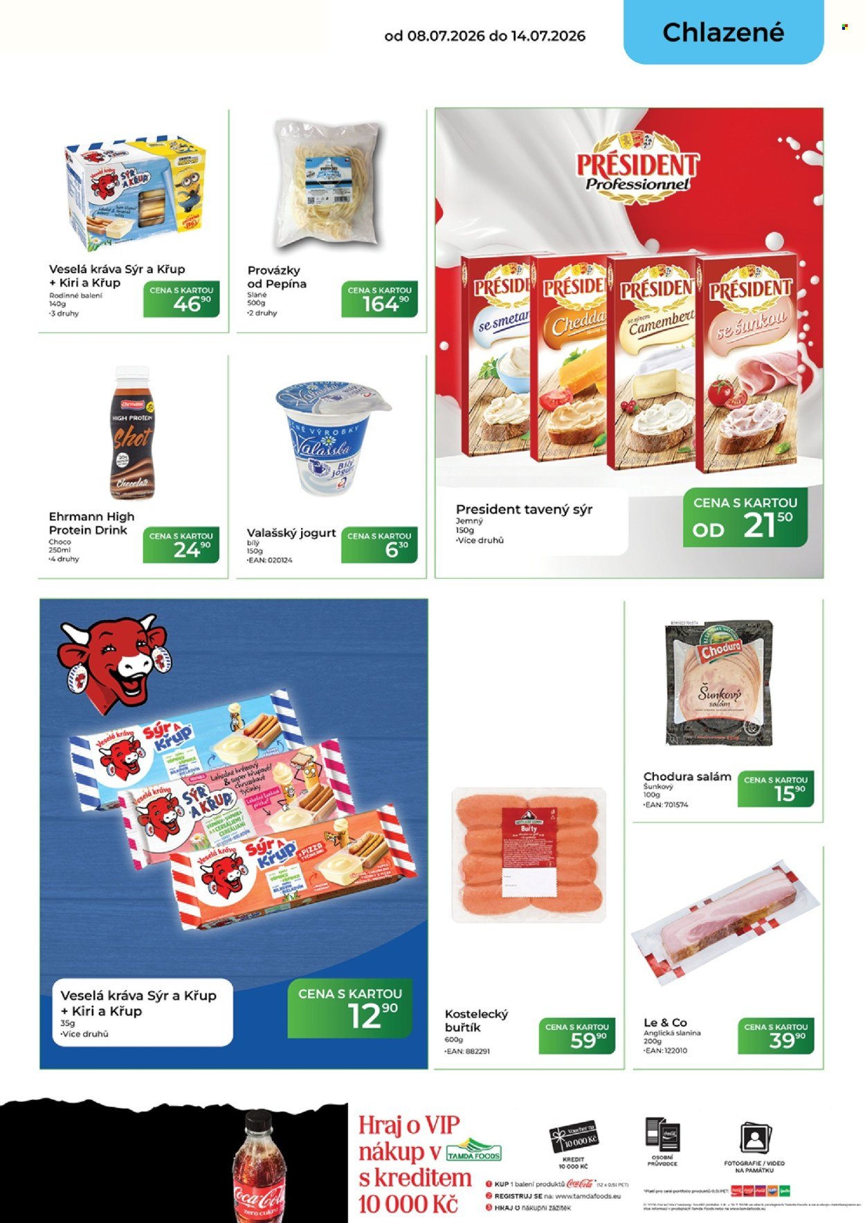 TAMDA FOODS leták - Od středy 8.7.2026